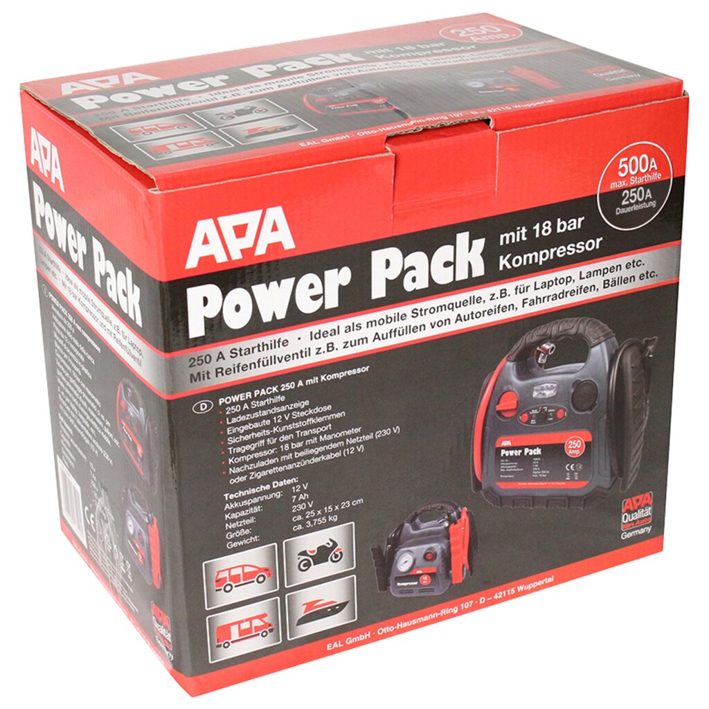 APA Starthilfegerät »Power Pack«