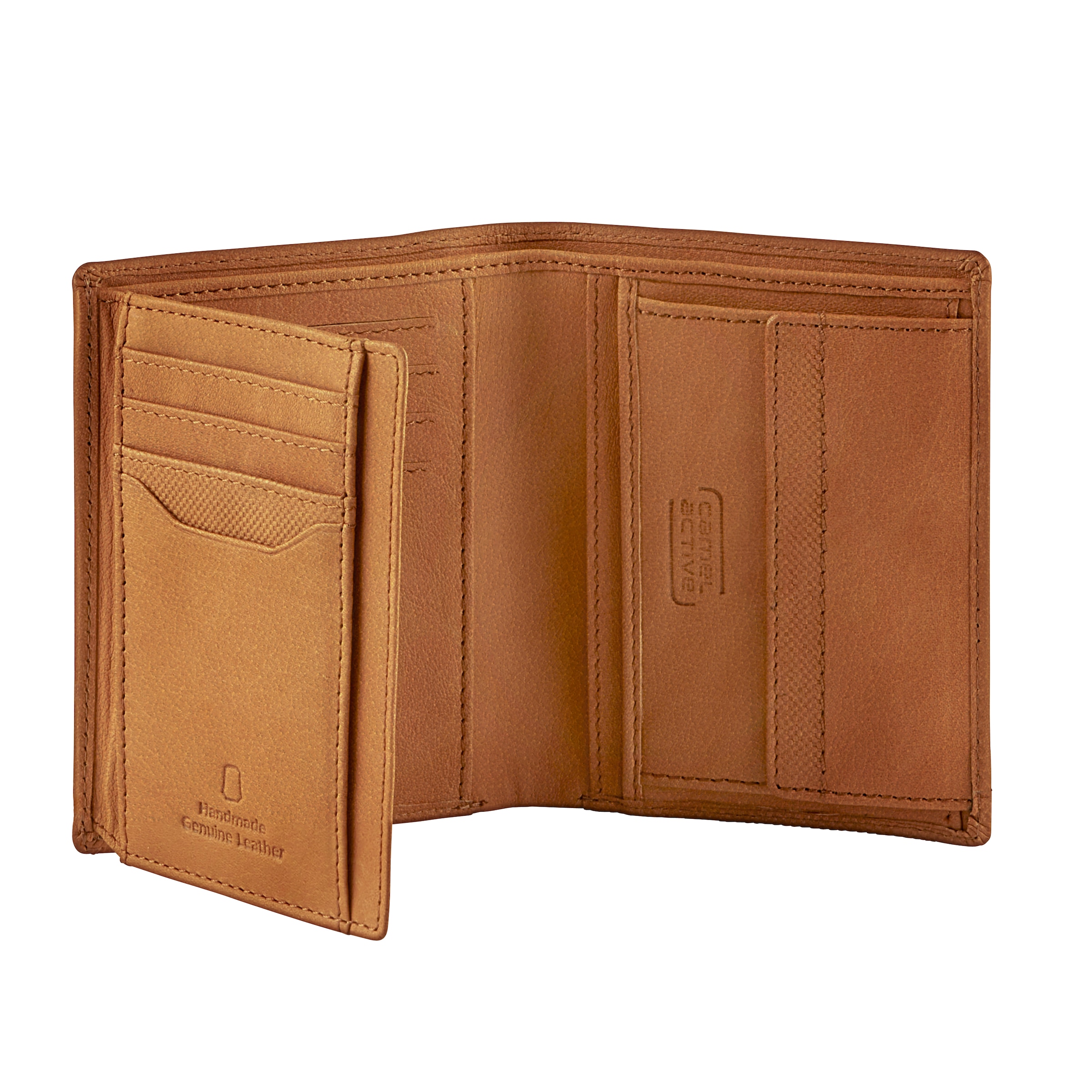 camel active Geldbörse »Nimbus« weich genarbtes Leder mit leicht abgesetzten Ziernähten, RFID Schutz