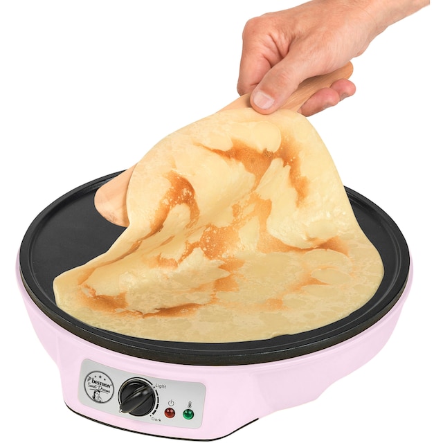 bestron 30 & mit cm, Crêpes-Wender, Antihaftbeschichtung Teigverteiler Design«, Crêpesmaker per »ASW602P W, inkl. Rechnung 1000 Ø im BAUR | Retro