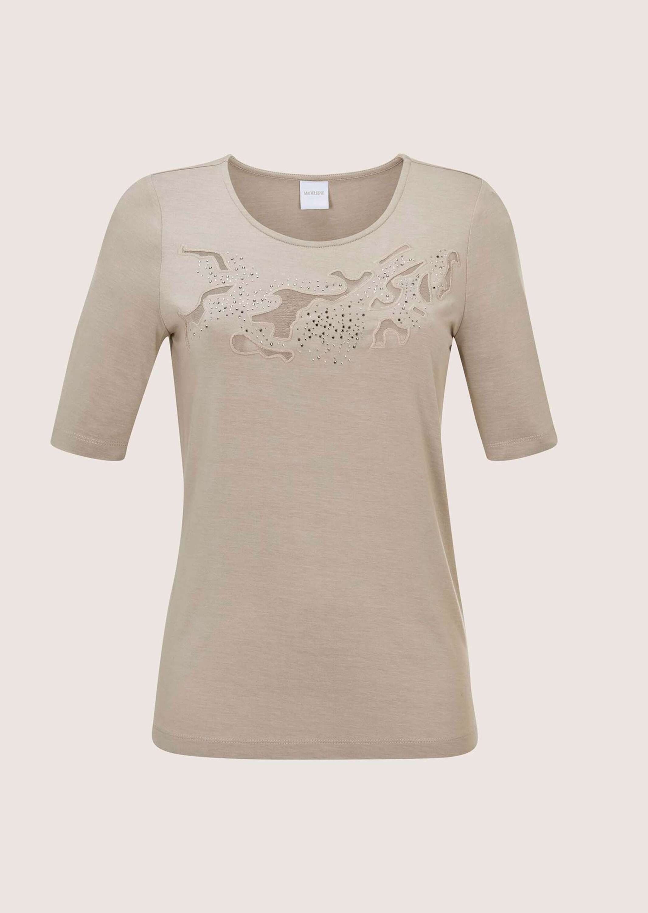 MADELEINE Kurzarmshirt "Shirt Glamouröses Oberteil mit Straßsteinen" günstig online kaufen