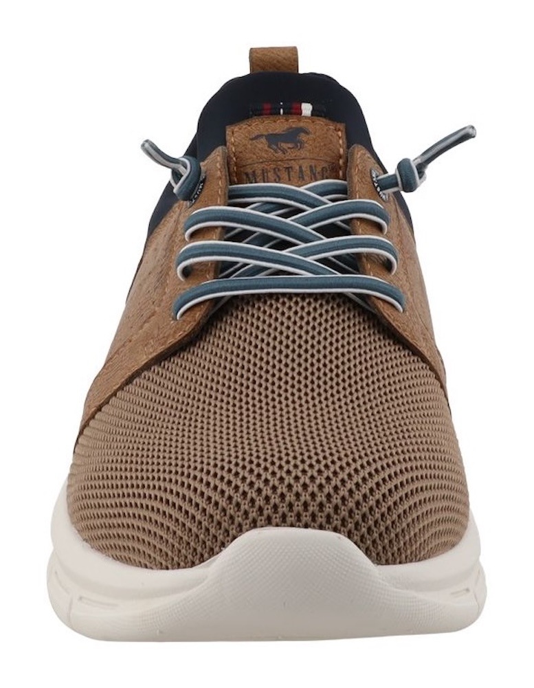 Thumbnail - Mustang Shoes Slip-On Sneaker "Gregorio" Schlupfschuh, Freizeitschuh, Halbschuh mit elastischen Schnürsenkeln