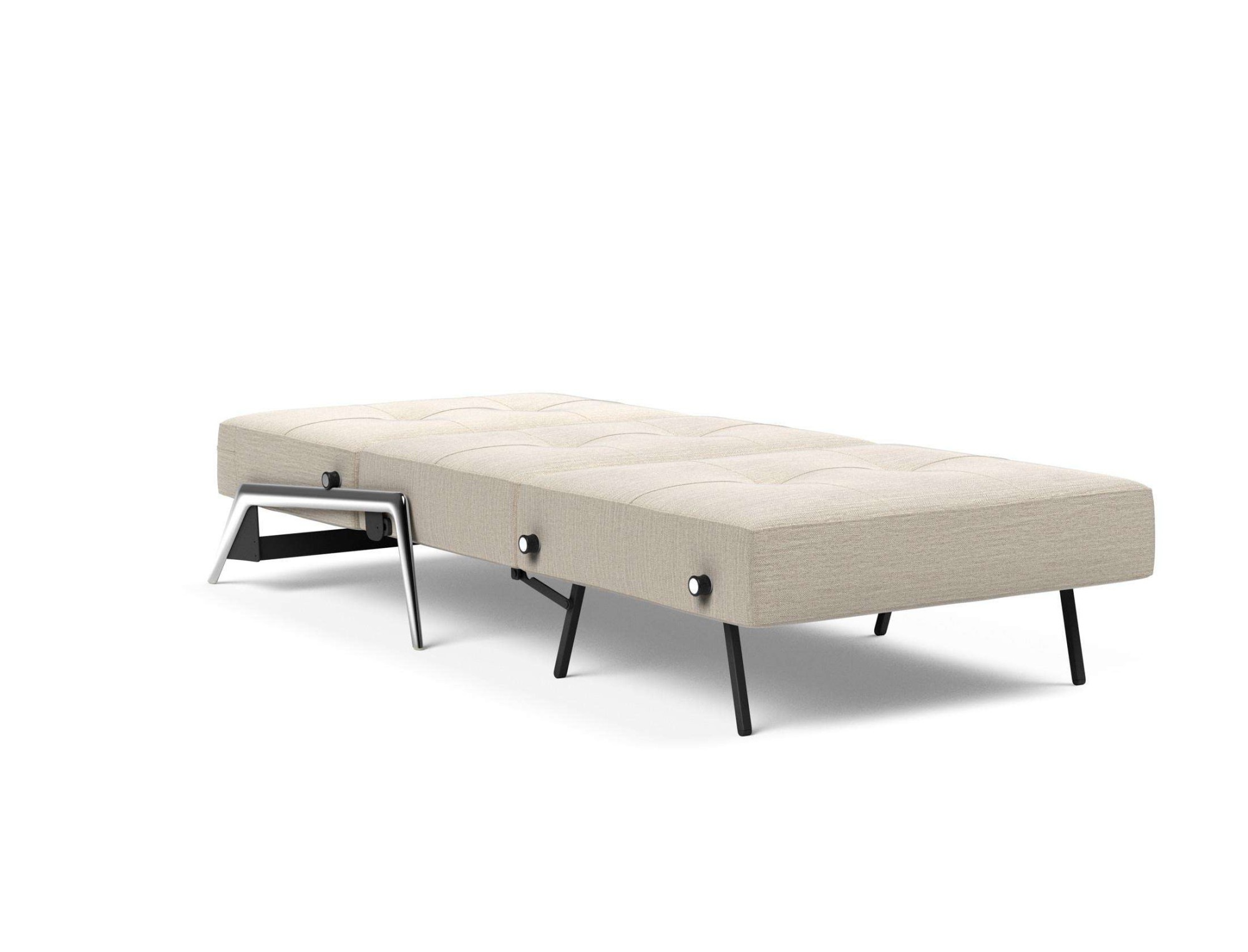 INNOVATION LIVING ™ Sessel »CUBED Schlafsessel«, Frontauszug, sehr platzsparend, abgewinkelt Sitzen - waagerecht Liegen