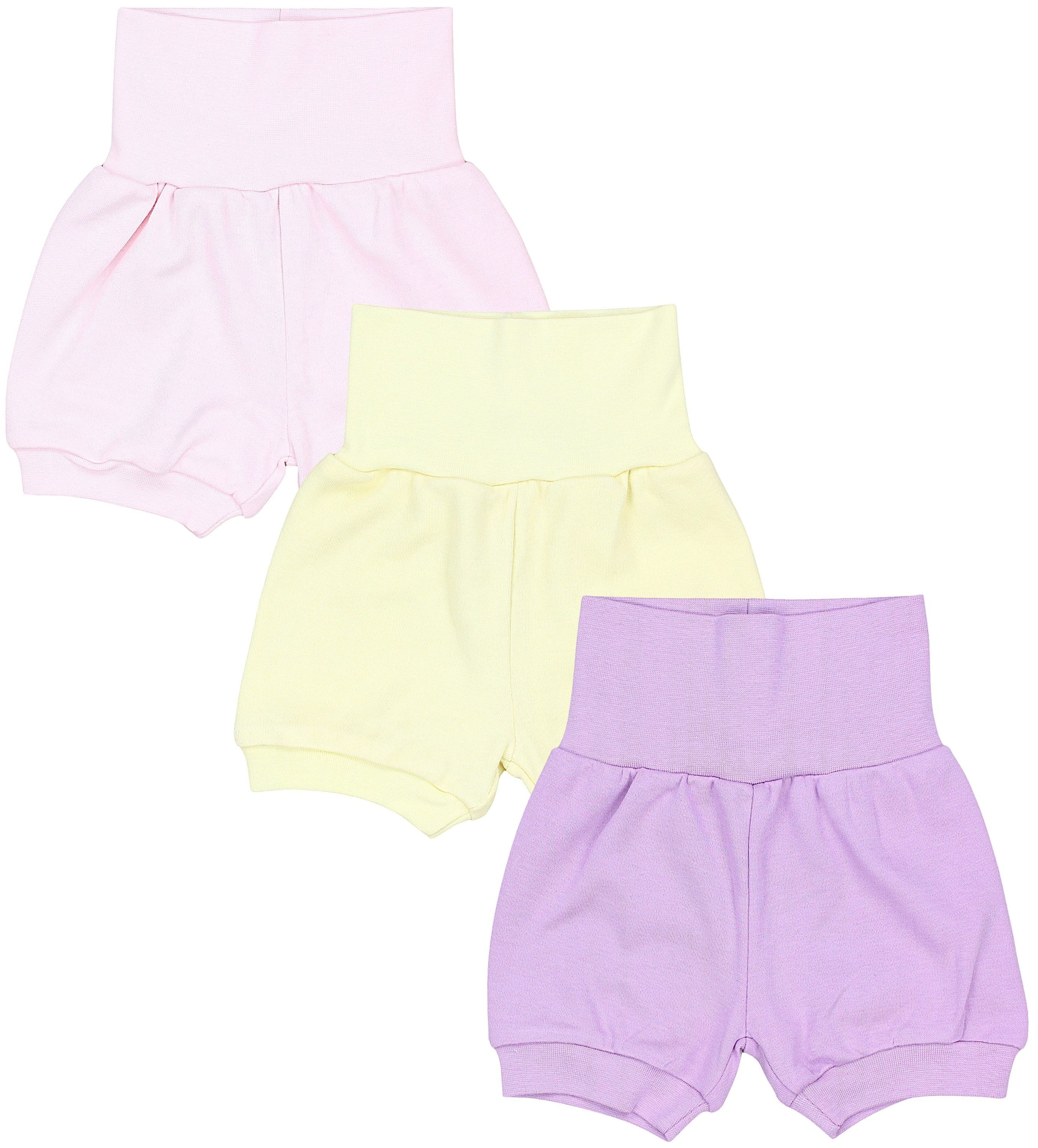 TupTam Pumphose "Pumphose Baby Mädchen Kurze Pumphose 3er Pack"