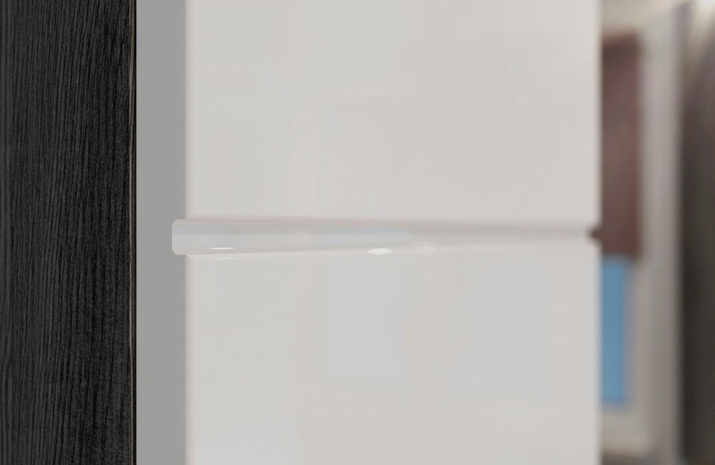 INOSIGN Badmöbel-Set »Siena, 4 teilig, bestehend aus:«, (Set, 4 St.), Hochschrank, Waschbeckenunterschrank, Badspiegel, Hochschrank breit