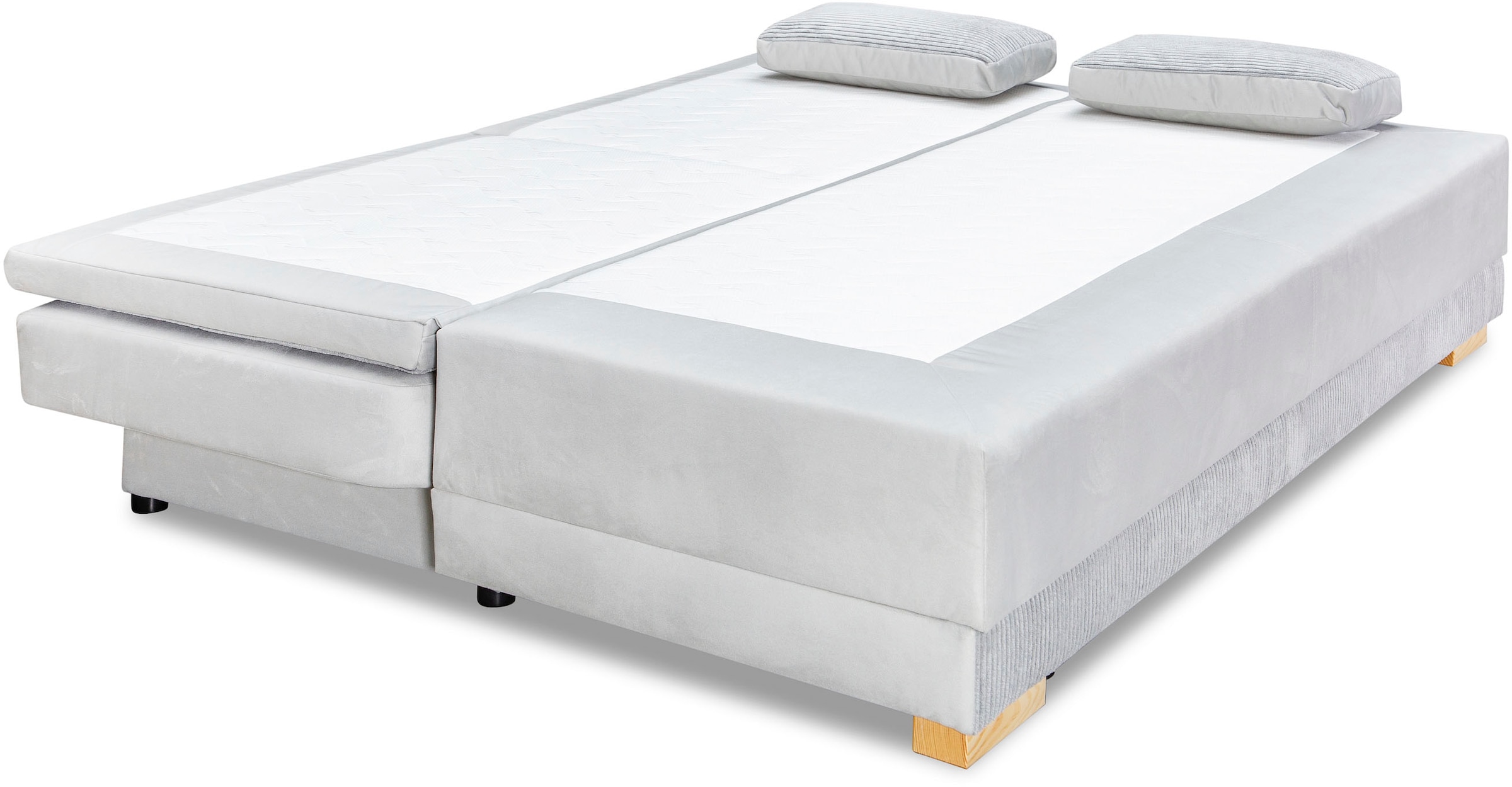 INOSIGN Schlafsofa »Ben«, mit Boxspringaufbau, Bettfunktion & Bettkasten, Dauerschlafsofa