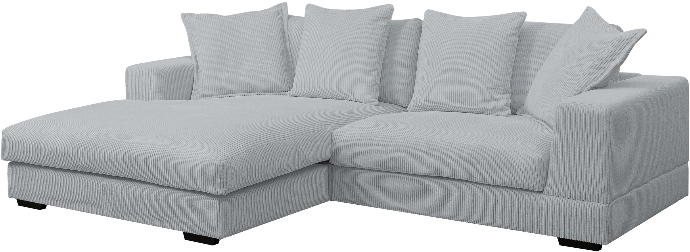 WERK2 Ecksofa »Eldorado L-Form«, Design Ecksofa, besonders weicher Sitzkomfort, extra breite Ottomane
