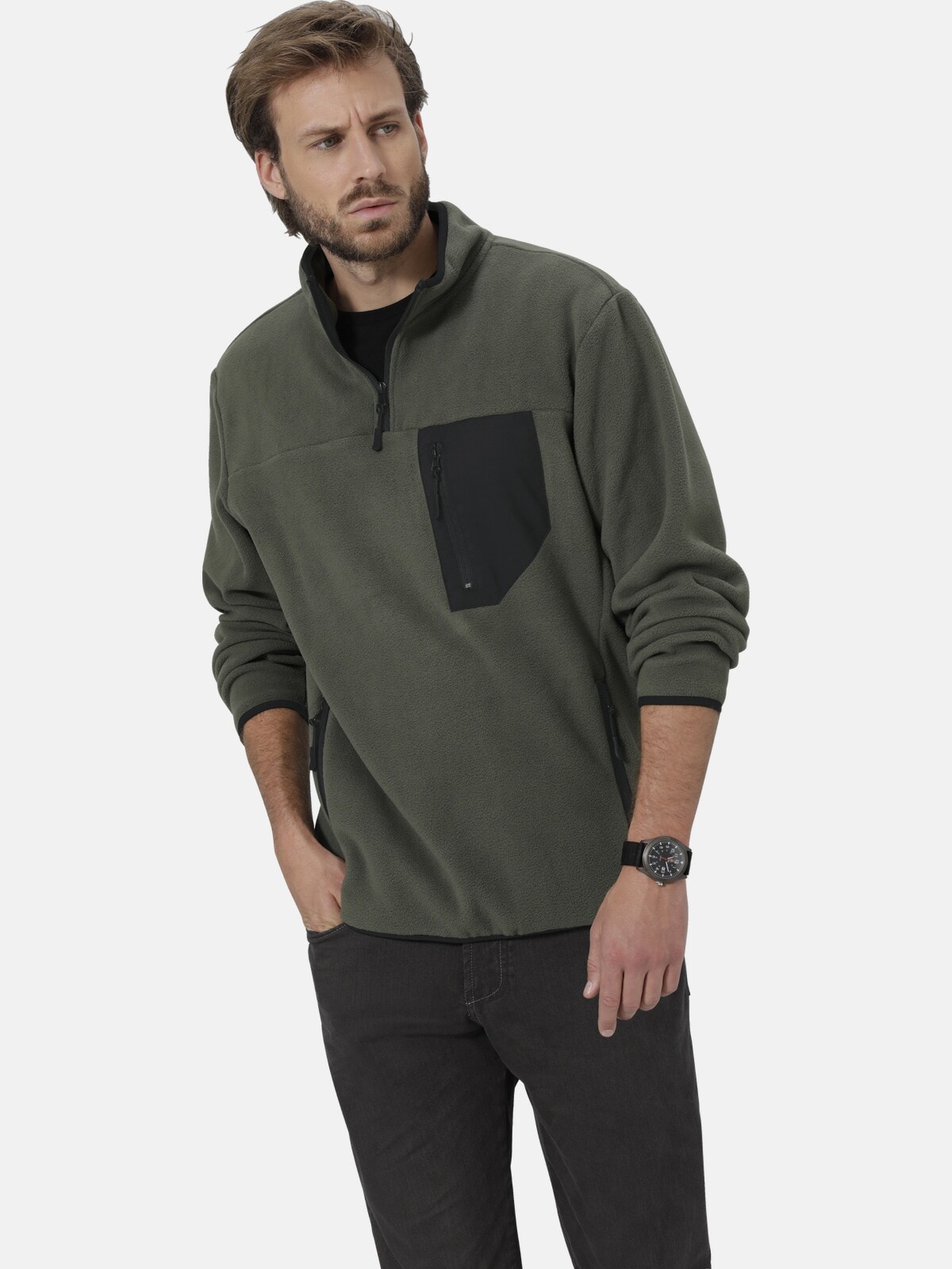 Babista Sweatjacke "Fleece-Sweatshirt BELLAZONTI", mit Reißverschluss