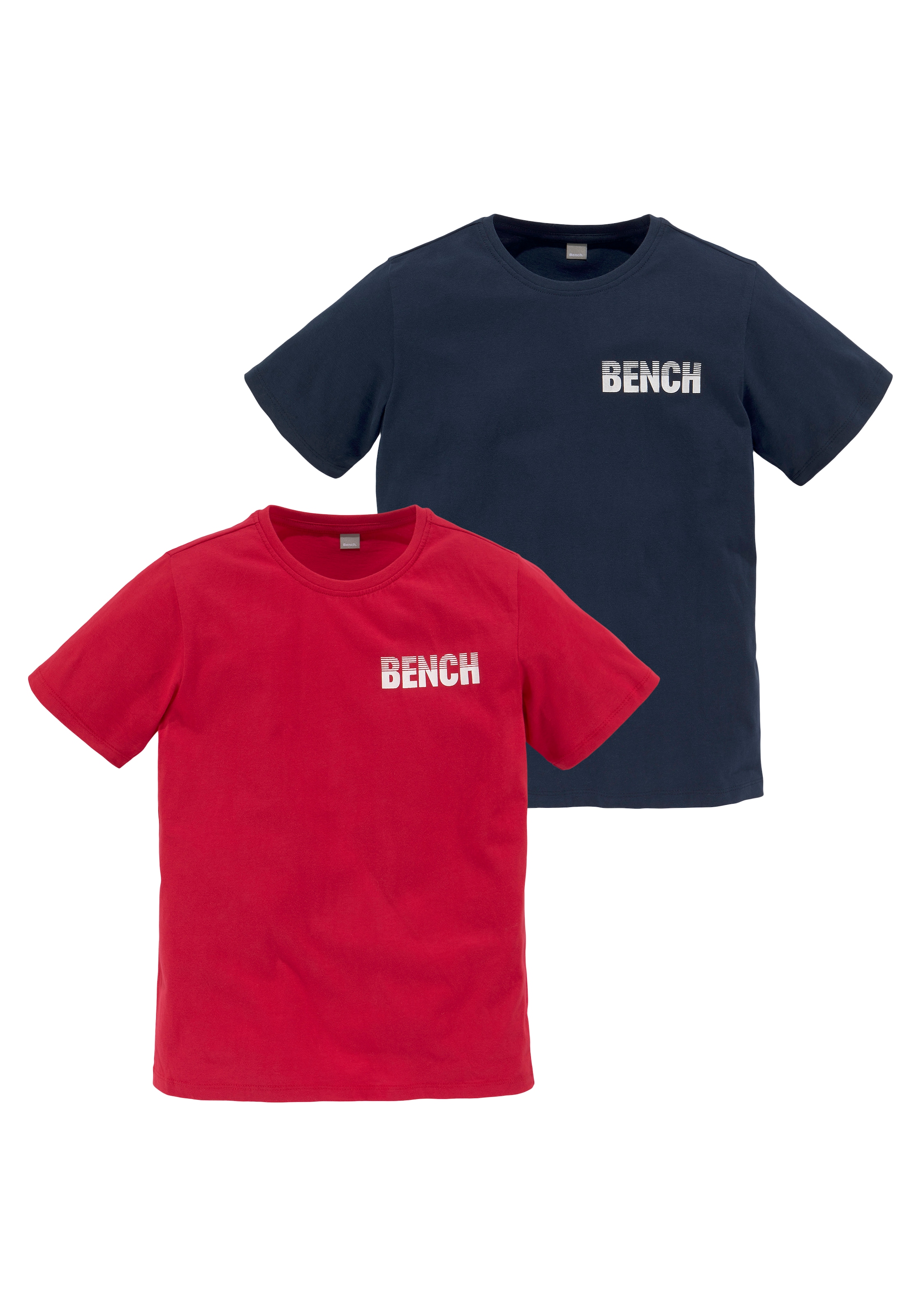 Bench. T-Shirt »Basic«, (Packung, Jungen 2 BAUR online kaufen für | tlg.)