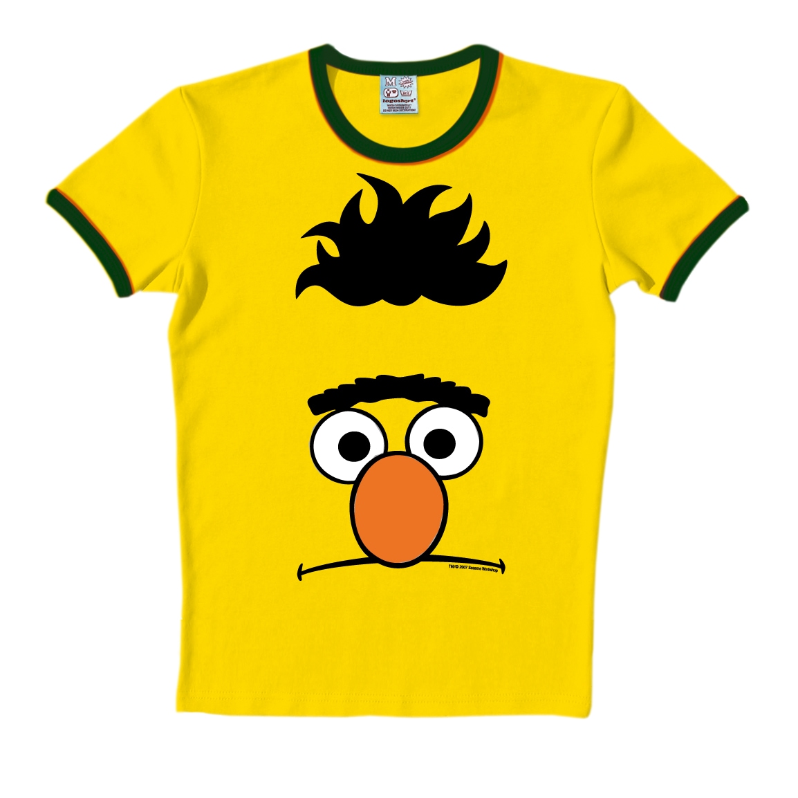 T-Shirt »Sesamstraße - Bert Gesicht«, mit tollem Printmotiv