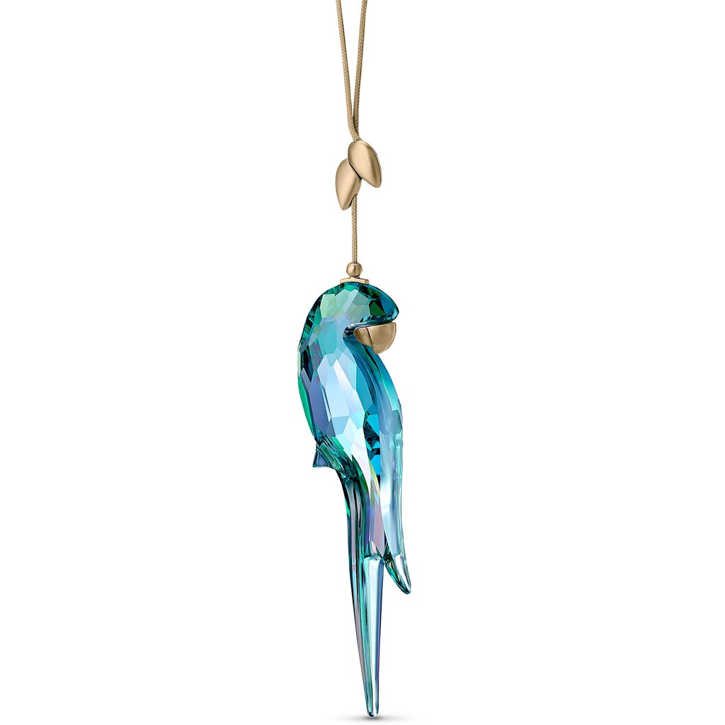 Swarovski Dekoobjekt »Kristallhänger Vogel Jungle Beats Papagei Ornament, 5572151«