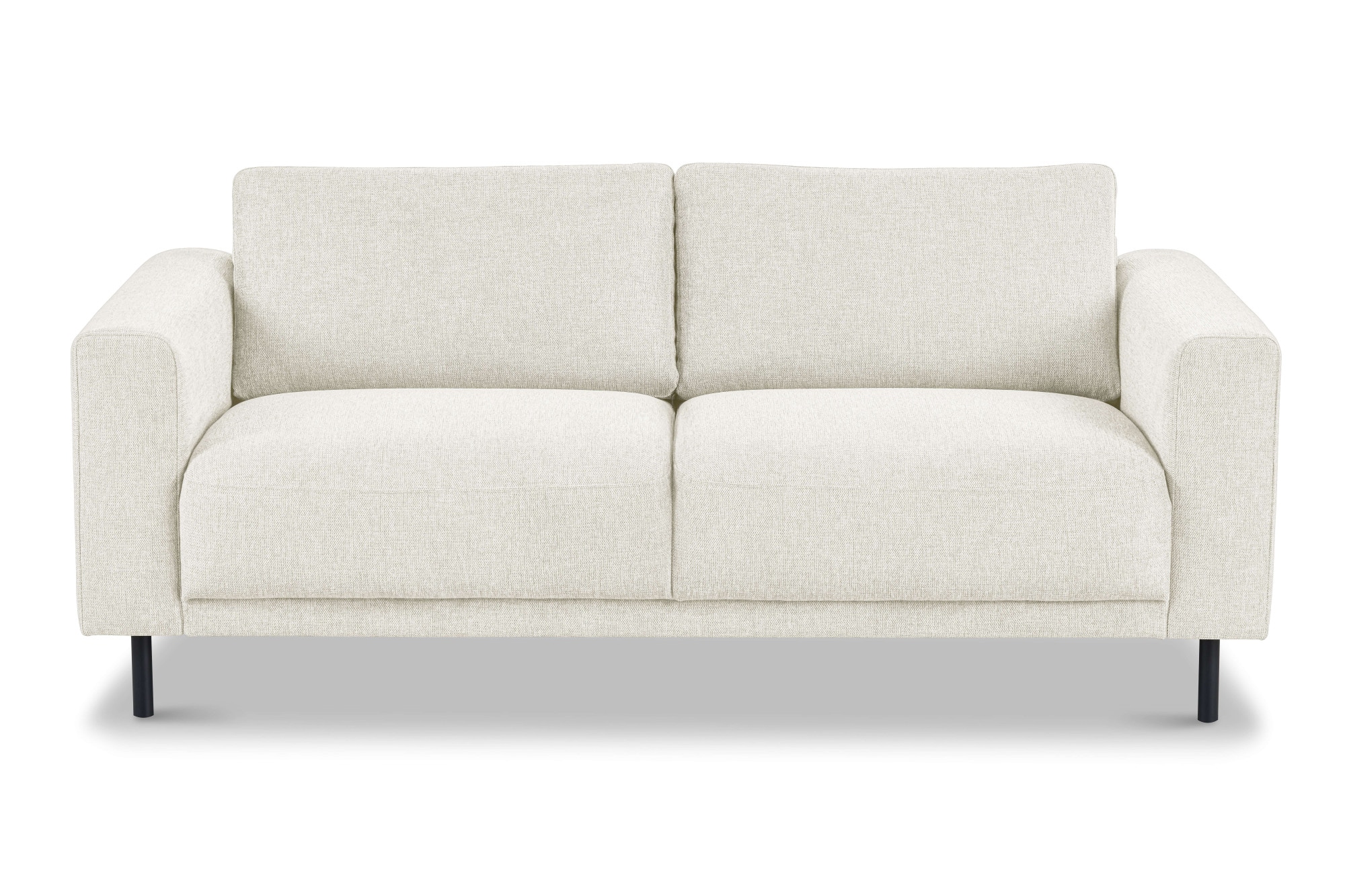 Home affaire 2,5-Sitzer »Sveeva, Kompaktsofa, B.183 cm, schwarze Metallfüße« langlebiger Webstoff, mit Wellenunterfederung, viele Farben