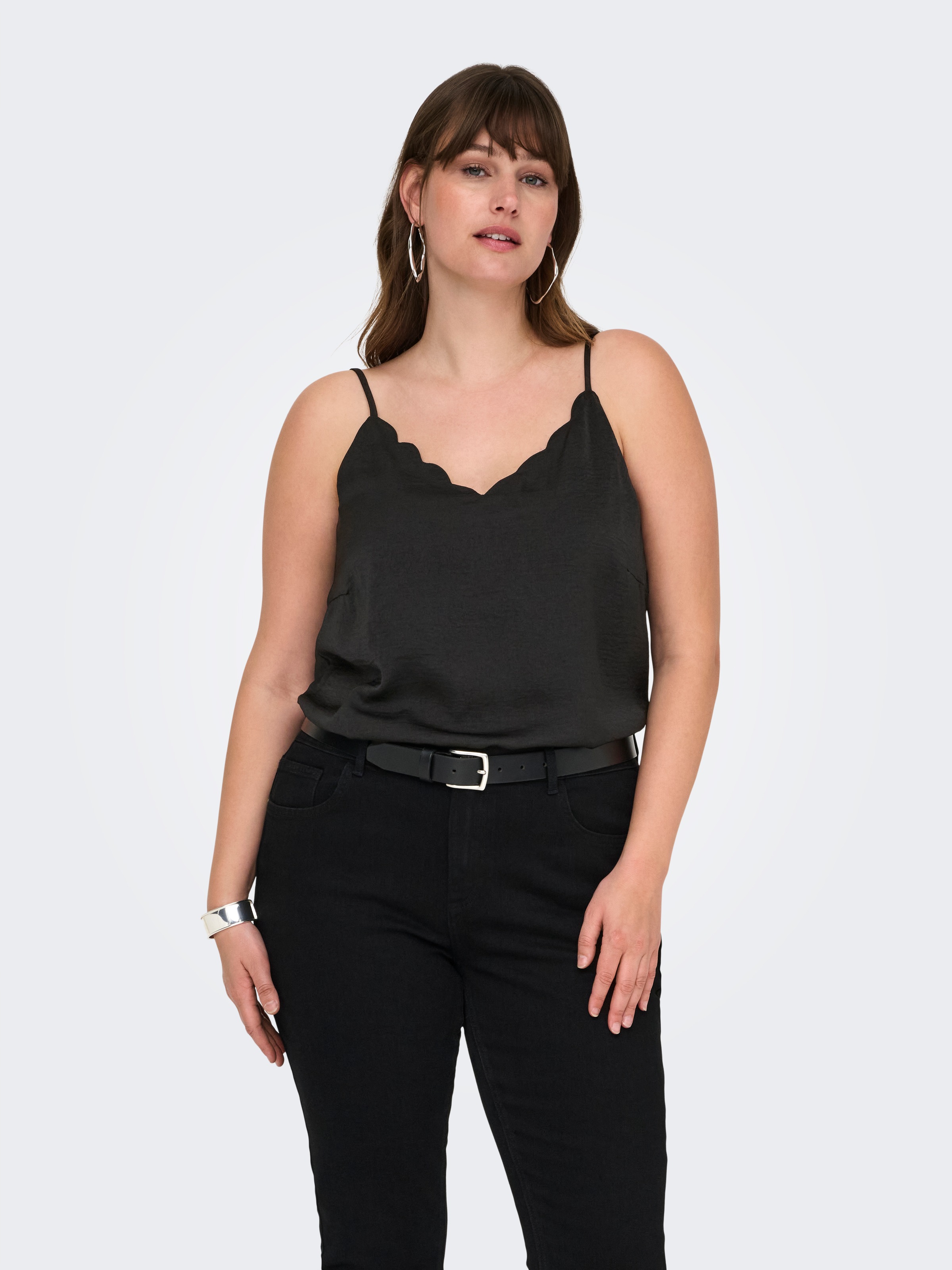 ONLY CARMAKOMA Trägertop "CARDEBBIE SINGLET WVN NOOS" günstig online kaufen