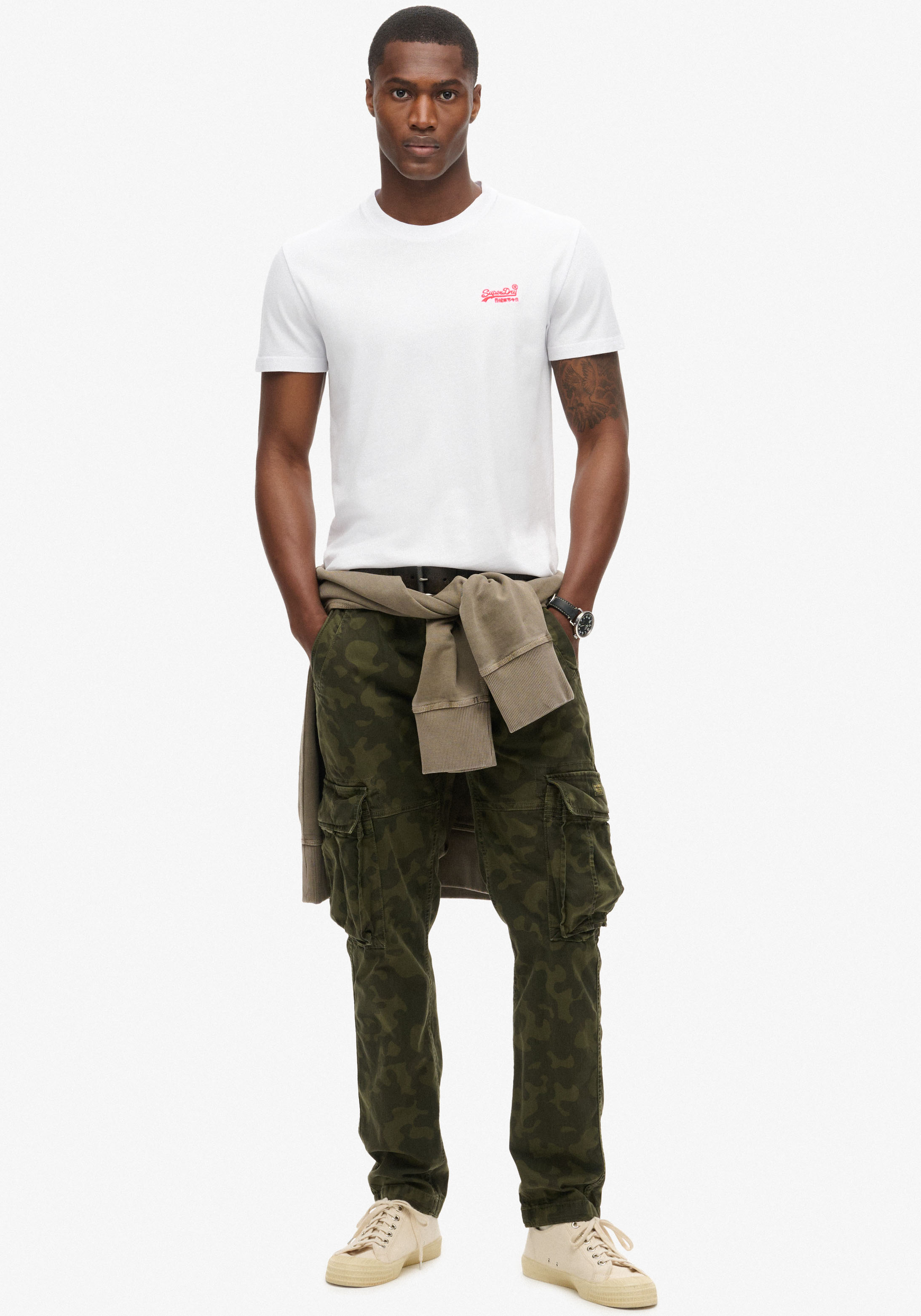 Thumbnail - Superdry Rundhalsshirt "ESSENTIAL LOGO EMB TEE"