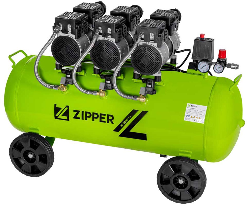ZIPPER Kompressor »ZI-COM90SI«, Kesselvolumen von 90 Liter