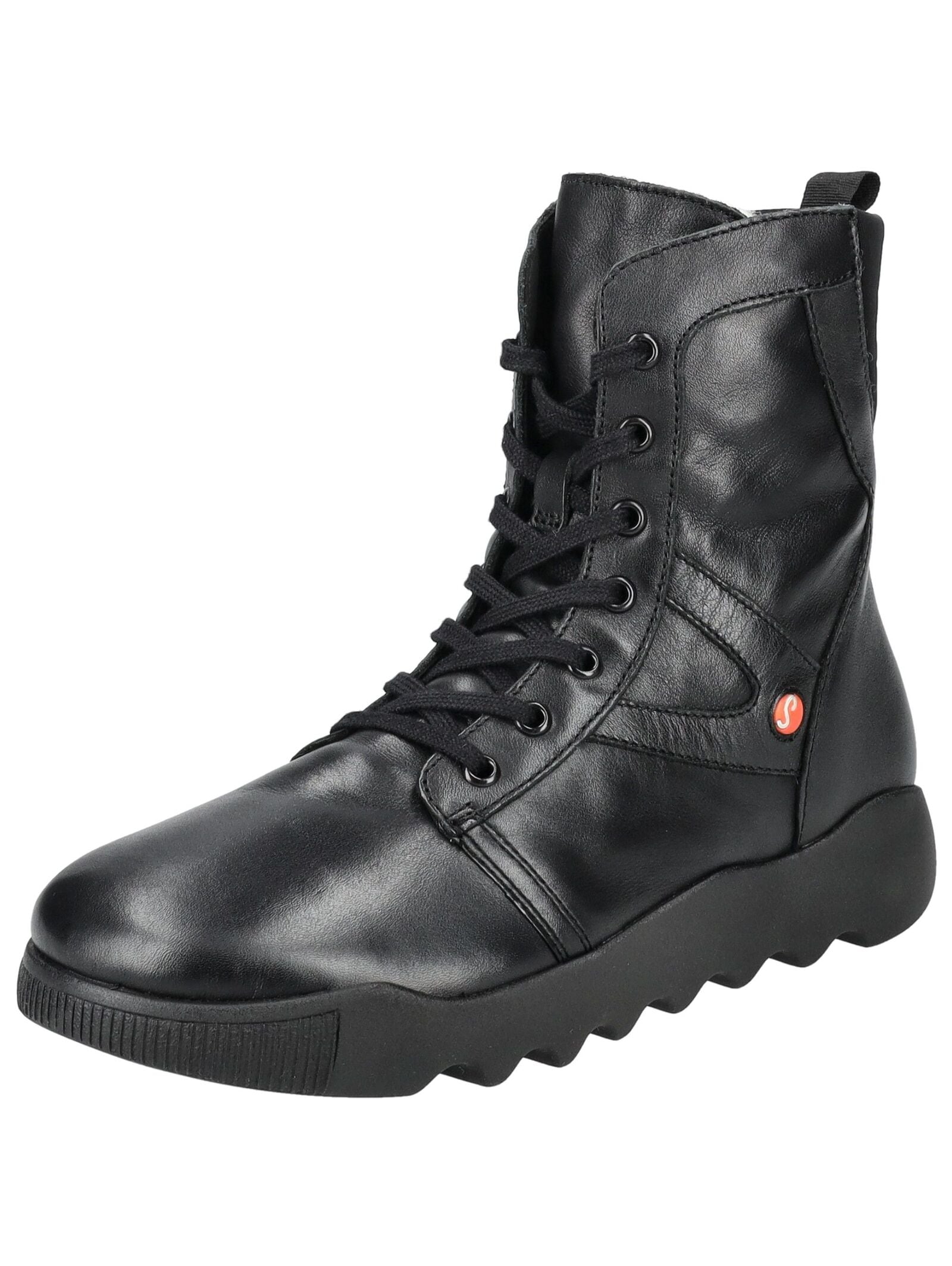 softinos Schnürstiefelette "softinos Stiefelette Leder" günstig online kaufen