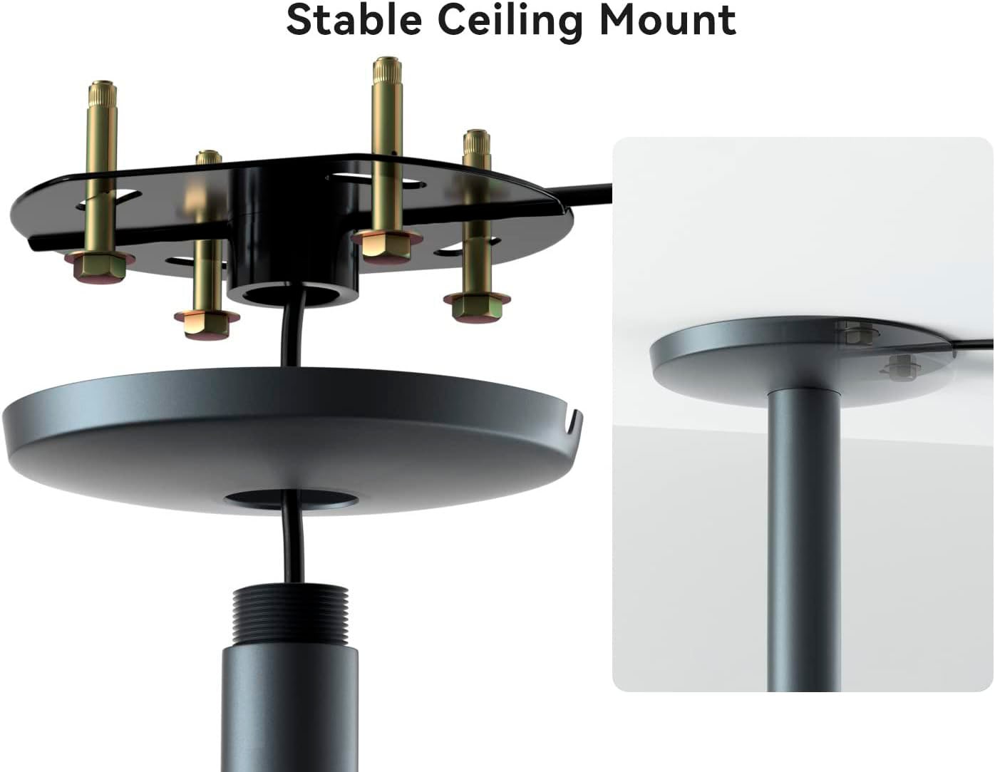 Dangbei Beamer-Deckenhalterung »Beamer Deckenhalterung, ±12° & 10-40 cm verstellbar«