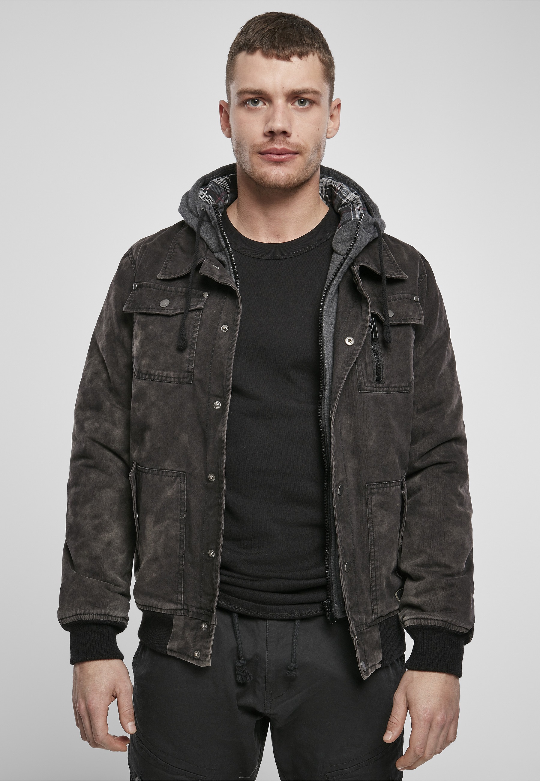 Brandit Outdoorjacke »Brandit Herren Dayton Winter Jacket« 1 Stk. tlg. ohne Kapuze