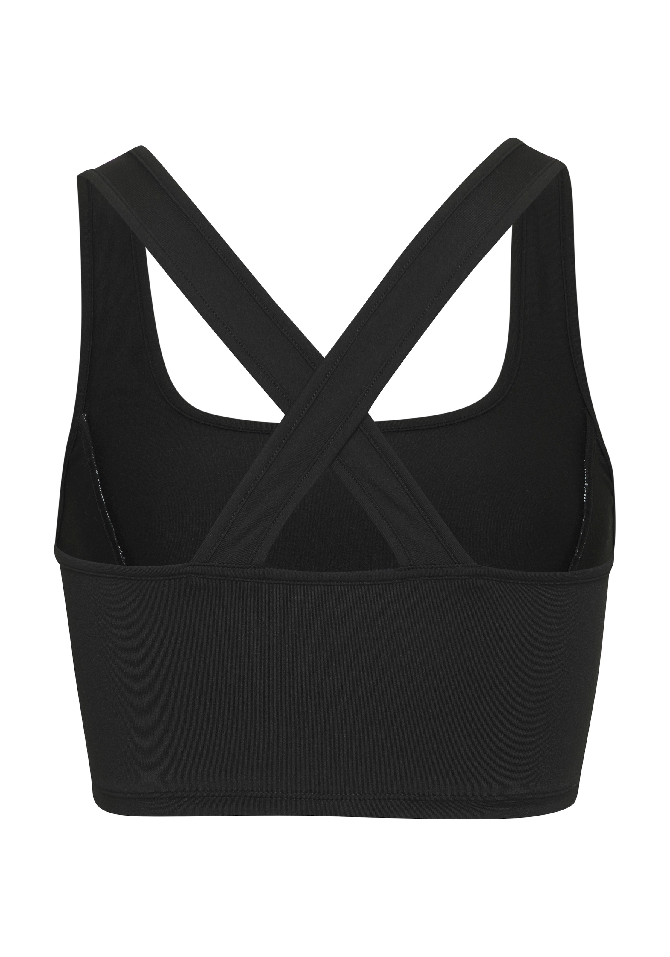 LASCANA ACTIVE Crop-Top mit weißen Pipings