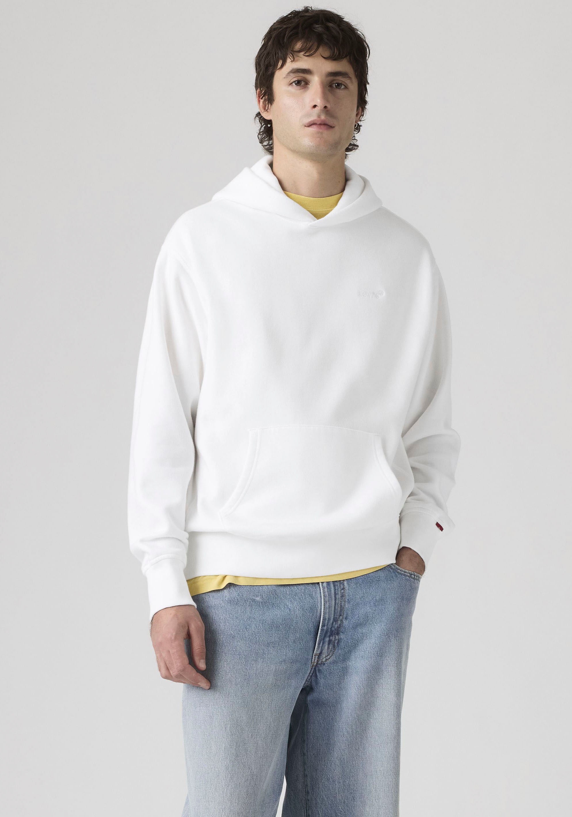 Levis Hoodie "THE AUTHENTIC HOODIE", mit kleiner Ton-in-Ton Logostickerei a günstig online kaufen