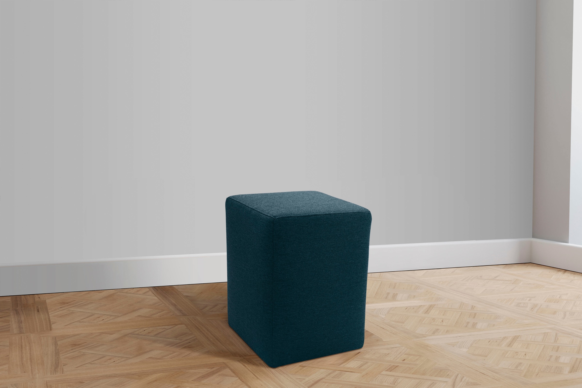 DOMO collection Polsterhocker »700012  B/T/H: 38/38/47 cm«, in 2 Wochen lieferbar, in vielen Farben, Cord und Feinstruktur