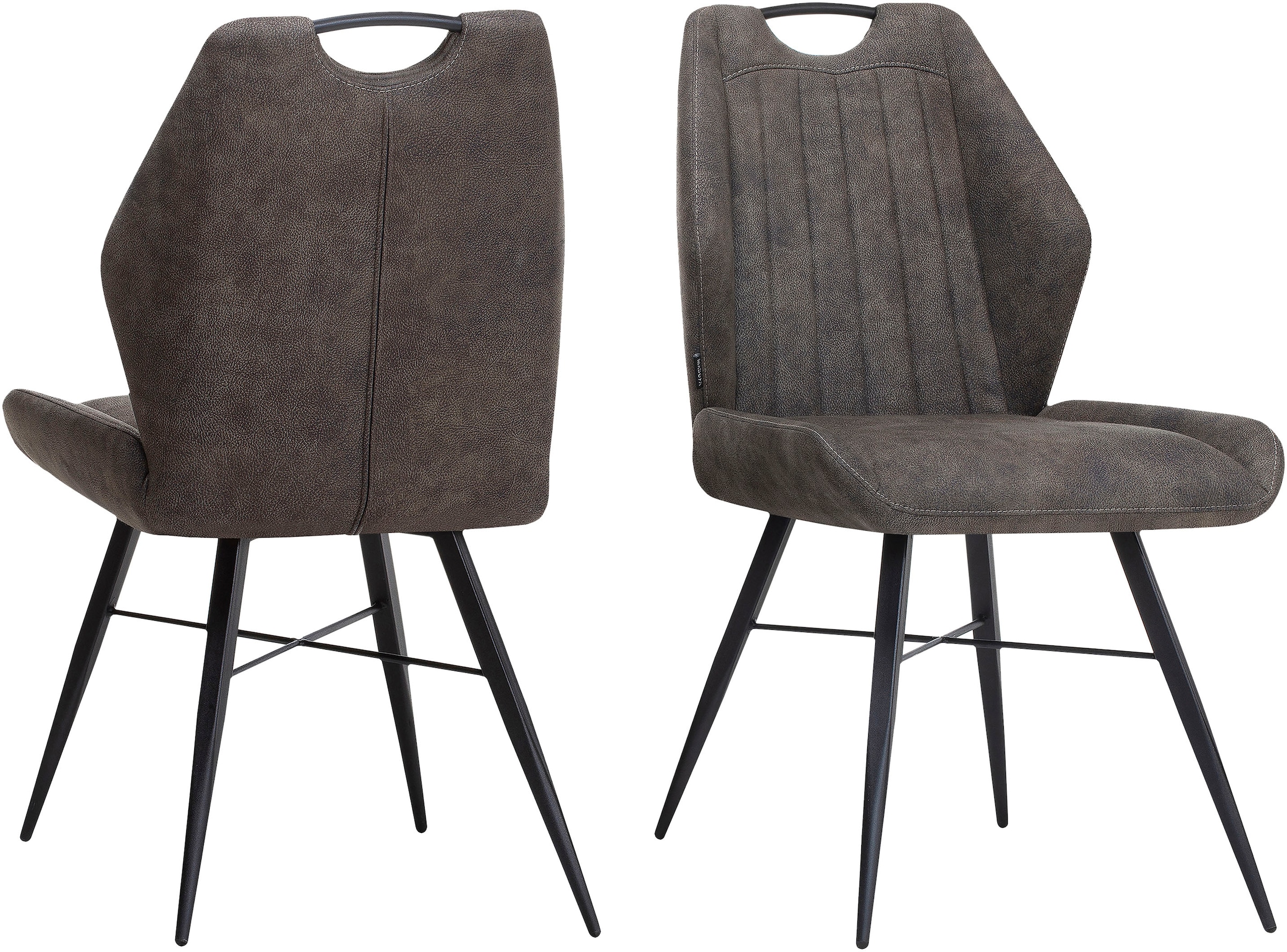 OMG Design Esszimmerstuhl »Torro«, (Set), 2 St., Stoff, bequemer Polsterstuhl, pflegeleichter Bezug