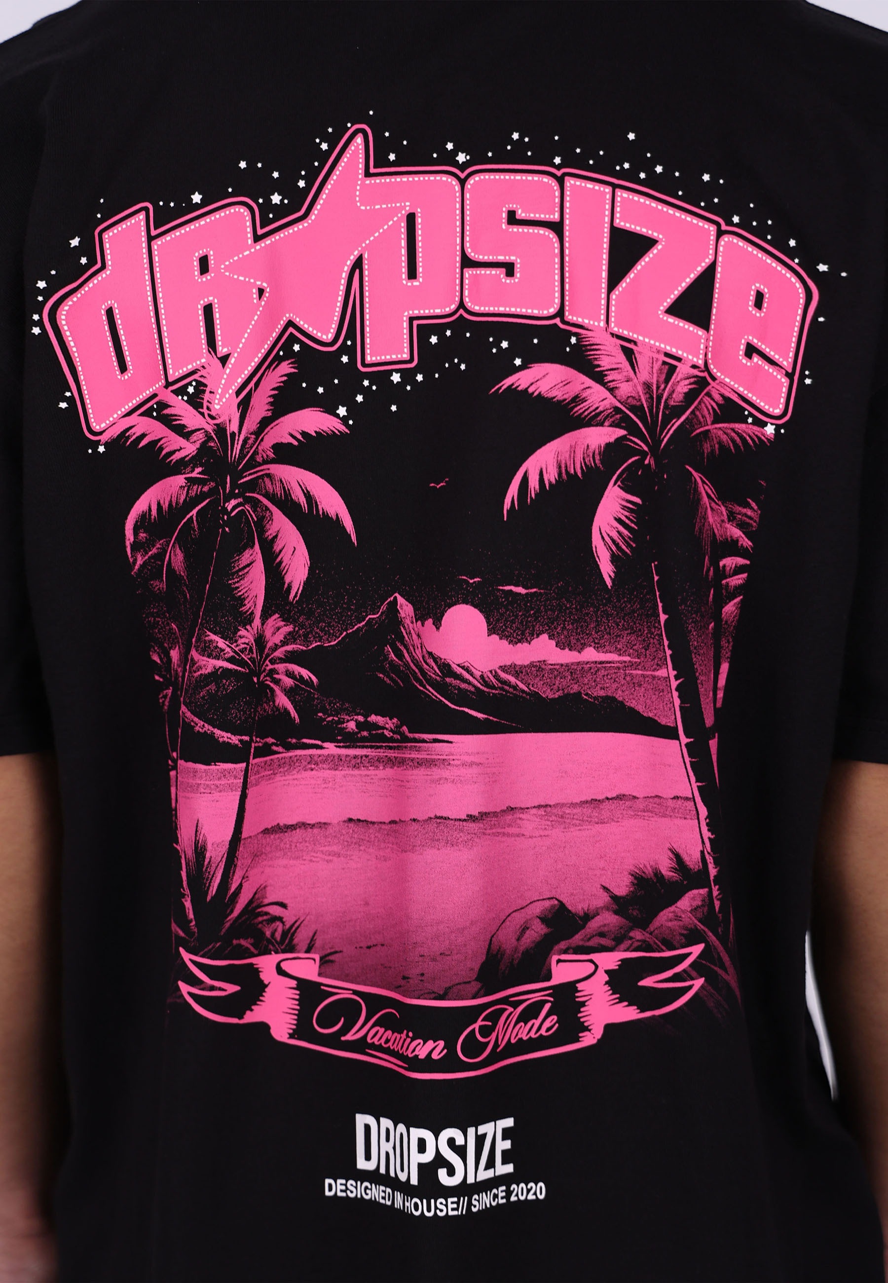 Dropsize T-Shirt »Dropsize HEAVY OVERSIZE PALMTREES T-SHIRT« 1 Stk.