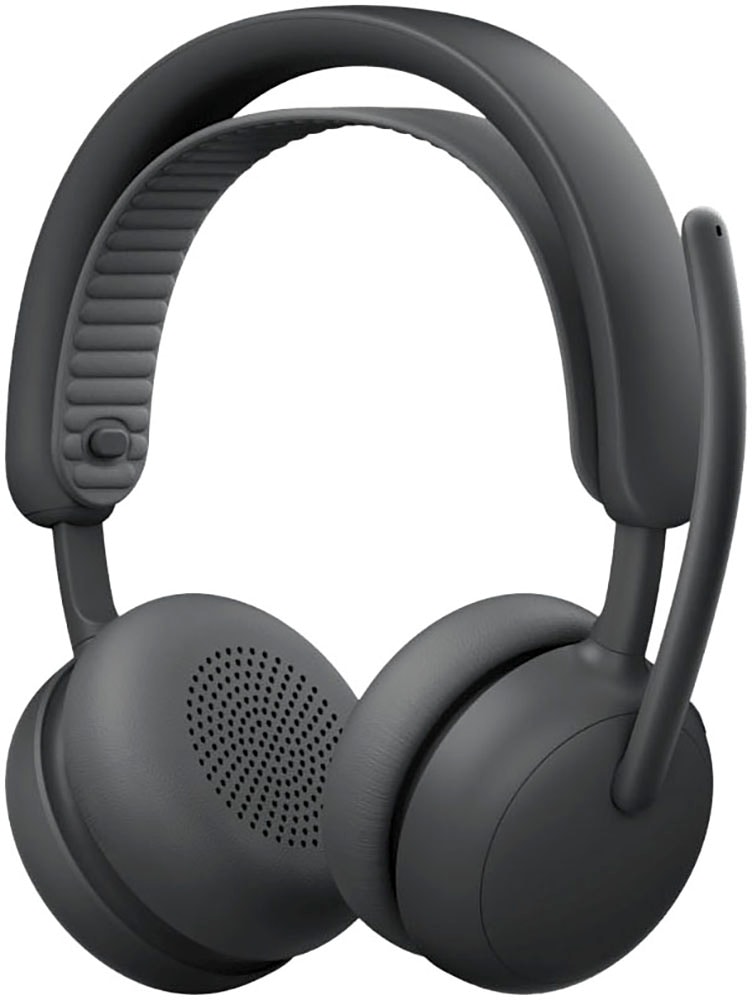Logitech Wireless-Headset »Zone Wireless 2 ES for Business (UC Version)« A2DP Bluetooth | AVRCP Bluetooth | Bluetooth | HFP | HSP | SPP Active Noise Cancelling (ANC) | Audio-Chat-Funktionen | integrierte Steuerung für Anrufe und Musik