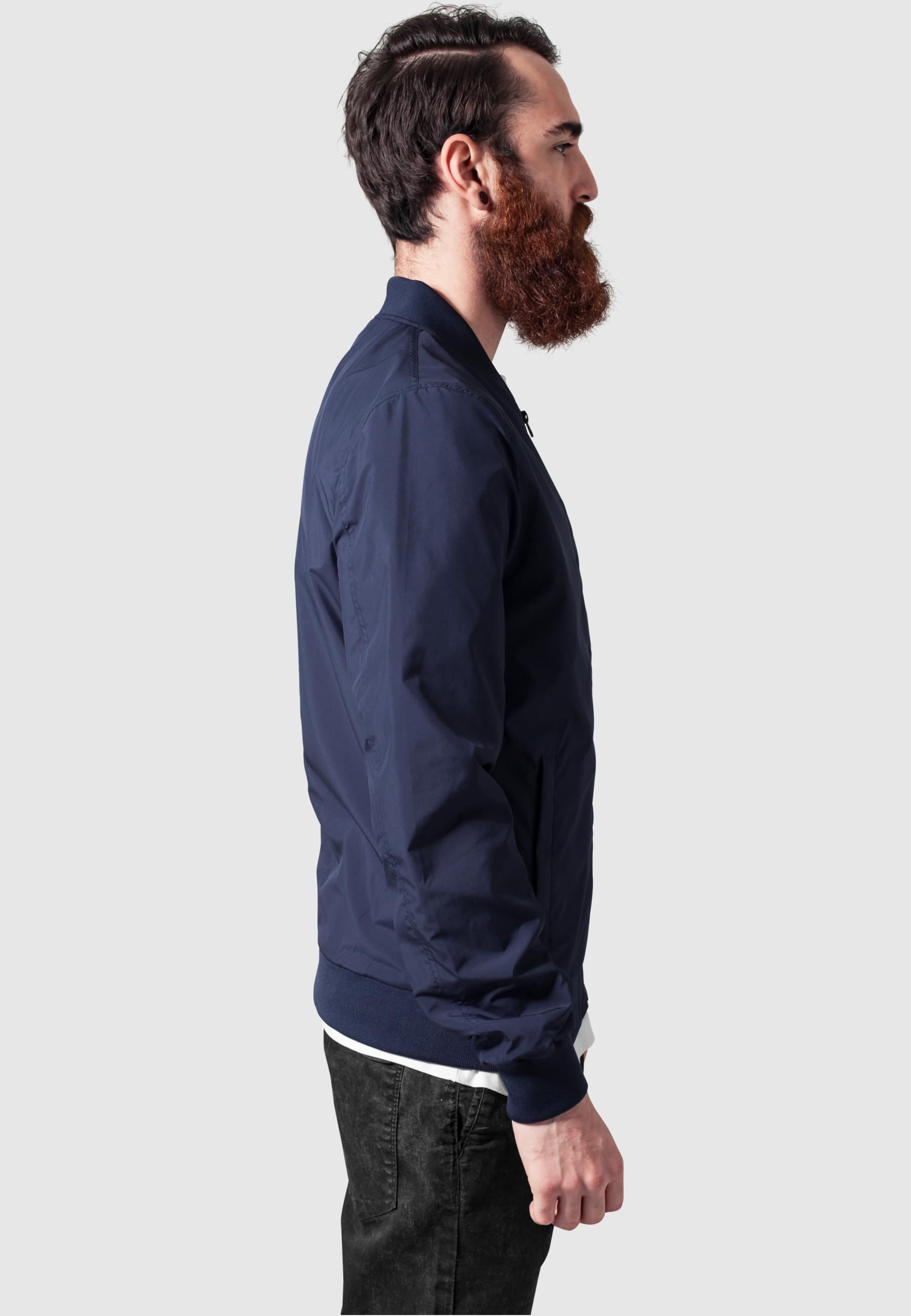 URBAN CLASSICS Allwetterjacke »Urban Classics Herren Light Bomber Jacket«, (1 St.), ohne Kapuze