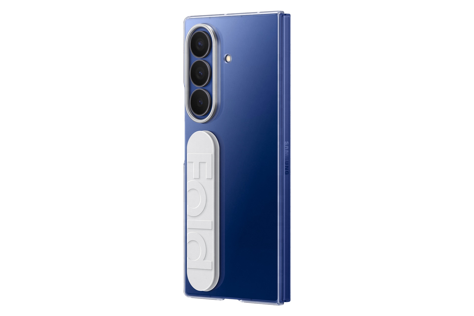 Samsung Handyhülle »Clear Grip Case für Samsung Galaxy Z Fold7«, Samsung Galaxy Z Fold7, Backcover, Schutzhülle, Handyschutzhülle, Case, Schutzcase, stoßfest