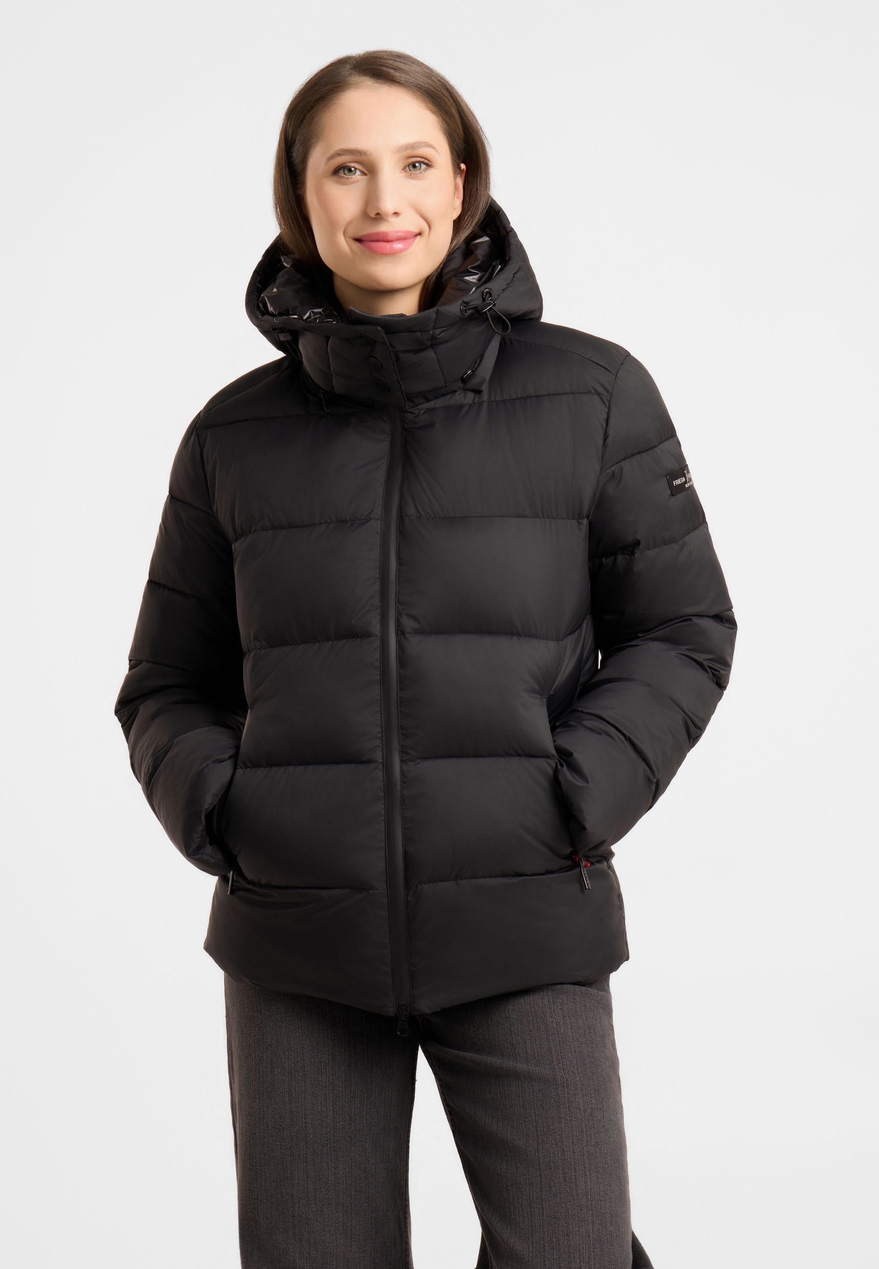 Frieda & Freddies Winterjacke »Frieda & Freddies Steppjacke mit Kapuze«