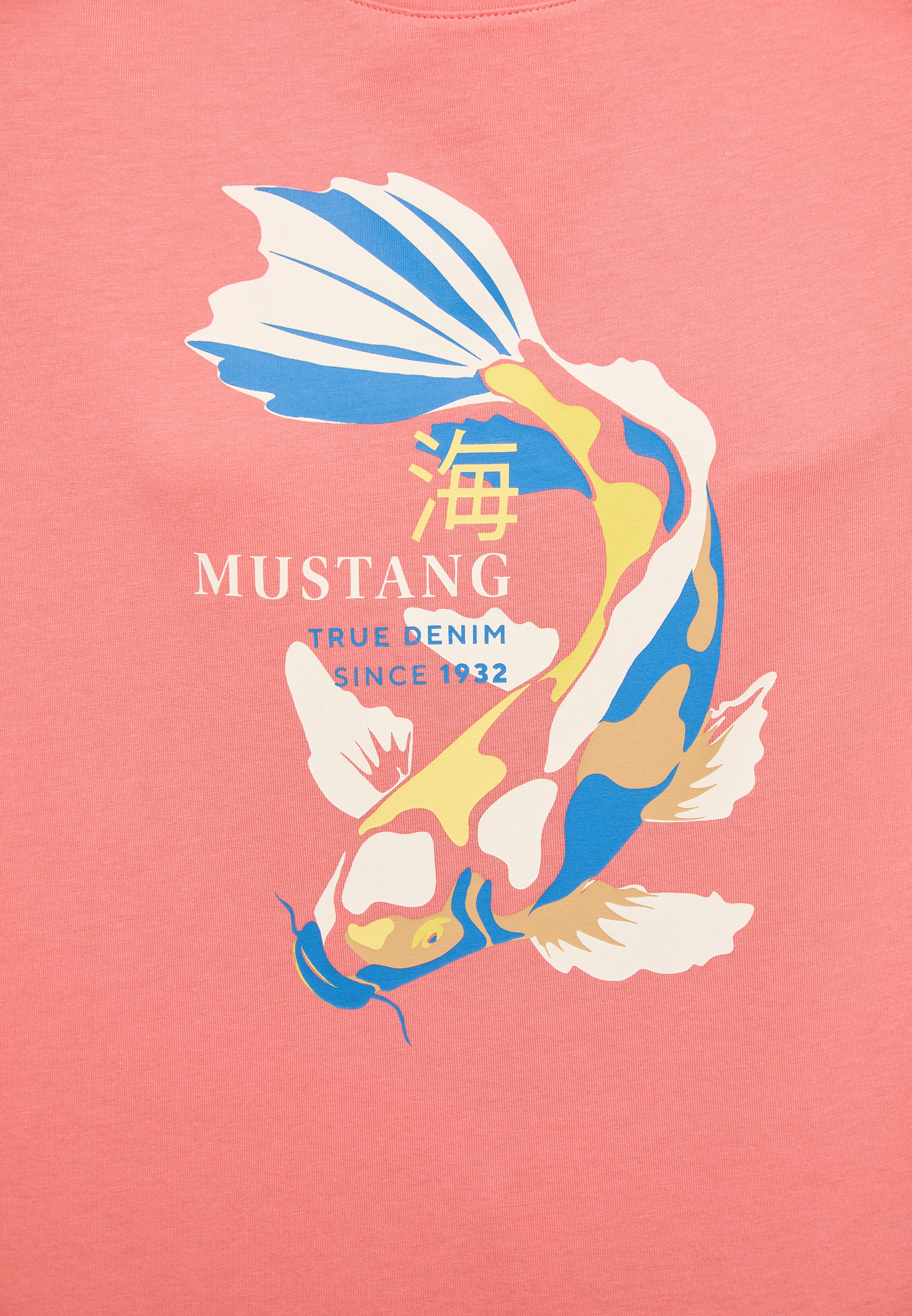 MUSTANG T-Shirt »Mustang BAUR Print-Shirt«, Mustang T-Shirt für | Print-Shirt kaufen