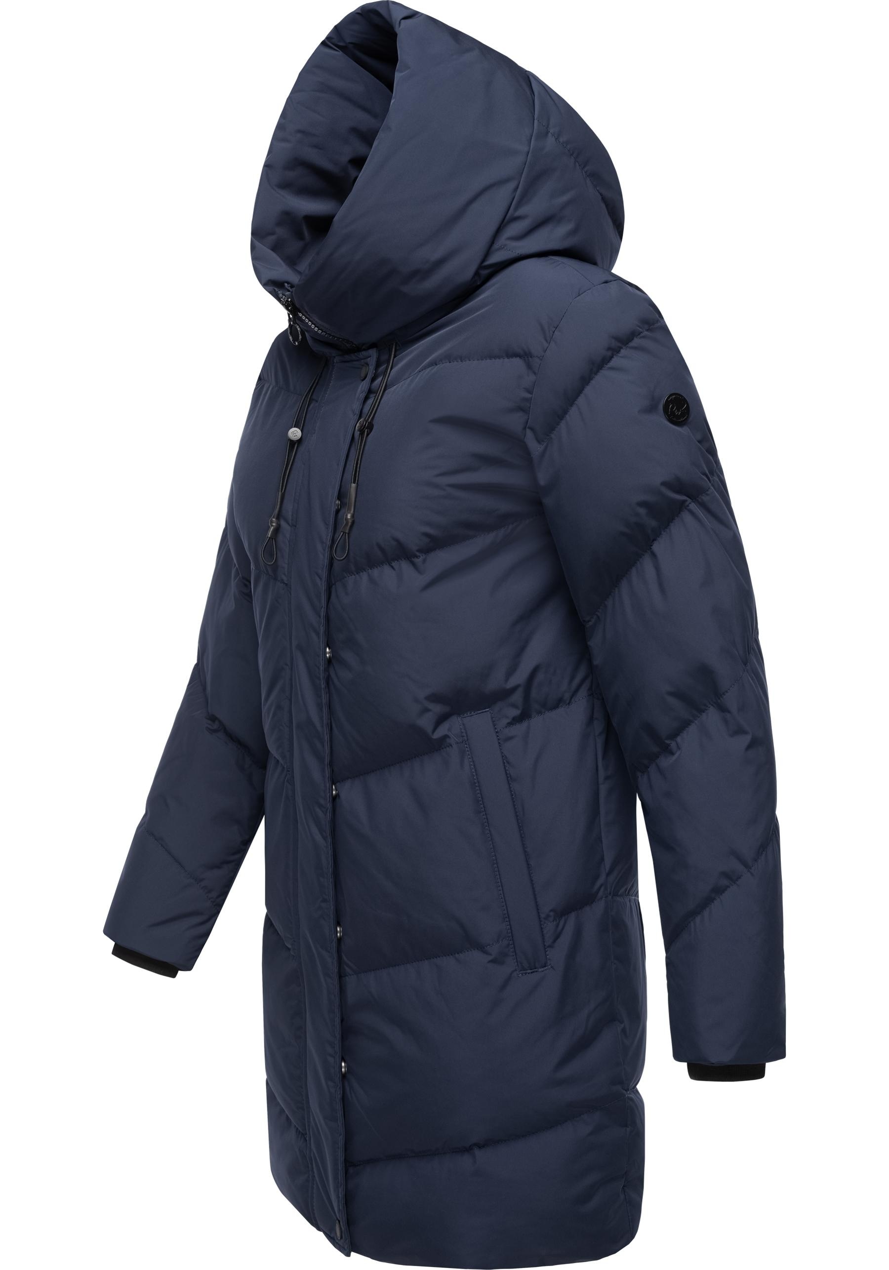 Ragwear Kurzmantel »Avelin«, Wasserdichter gesteppter Damen Wintermantel