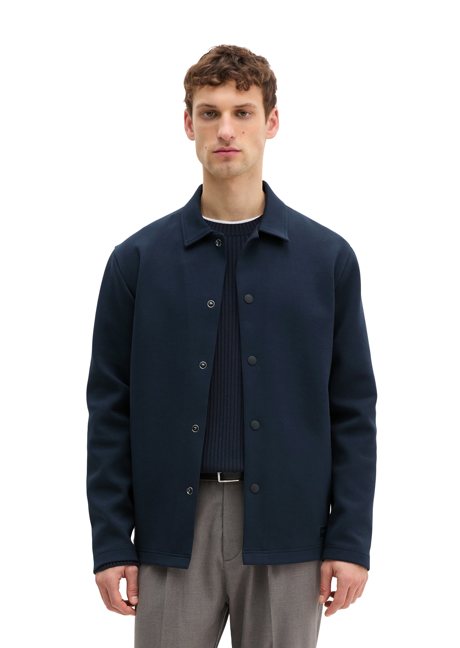 Marc O'Polo Sweatjacke »aus Scuba-Interlock«