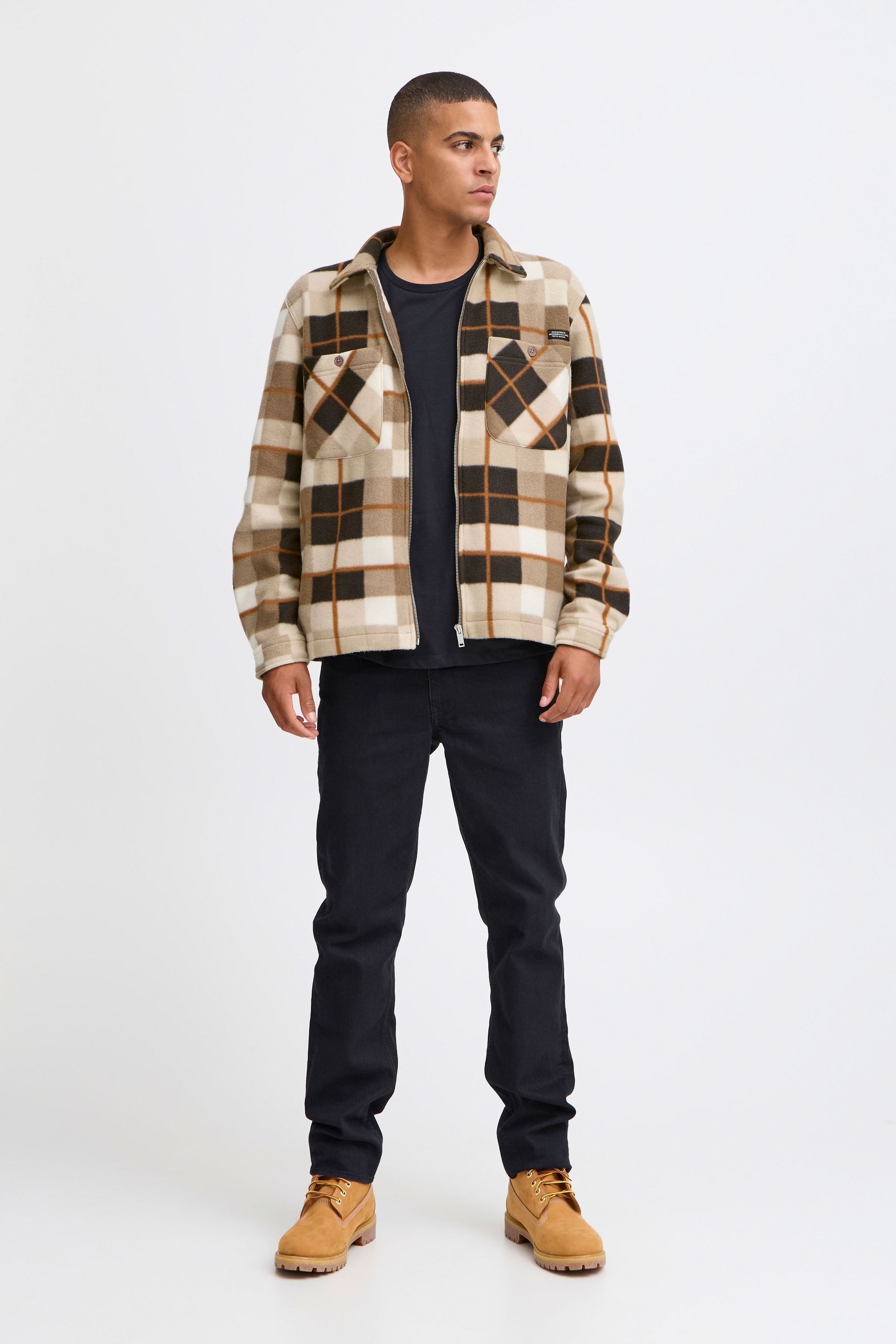 Blend Kurzjacke »Übergangsjacke BHShirt Fleece«, ohne Kapuze