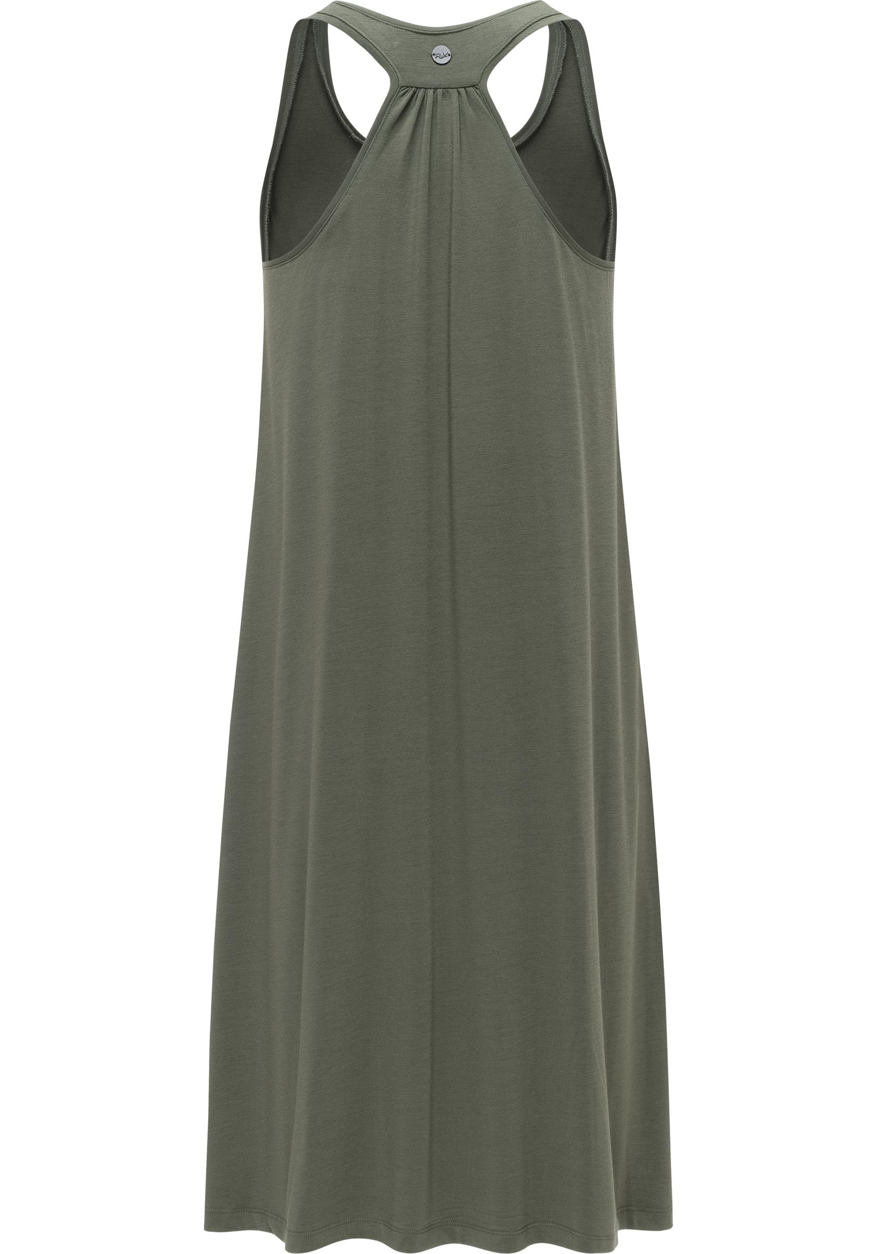 Ragwear Jerseykleid »Nairay« Ohne Taschen Lässig-leichtes Strandkleid