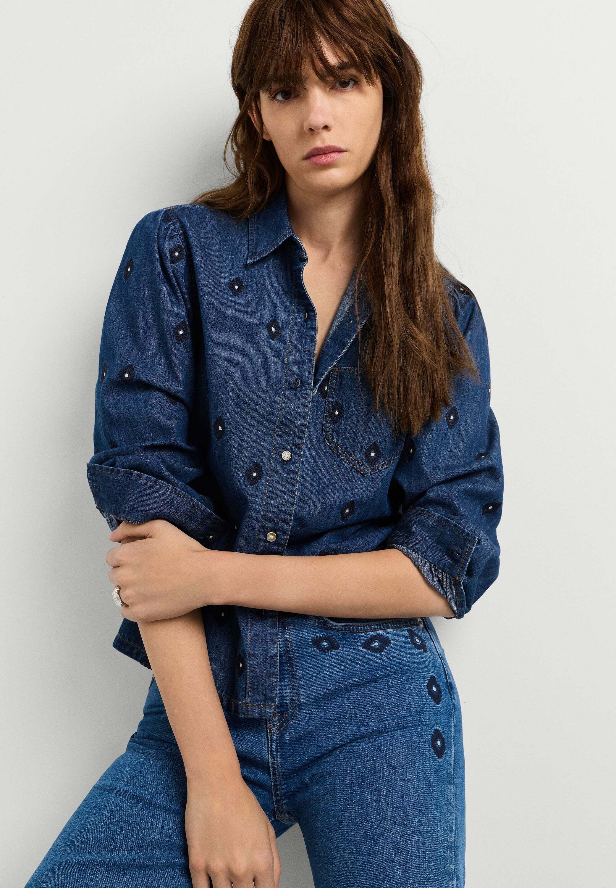 Pepe Jeans T-Shirt "denim shirt MACIE LS ANIMATED"