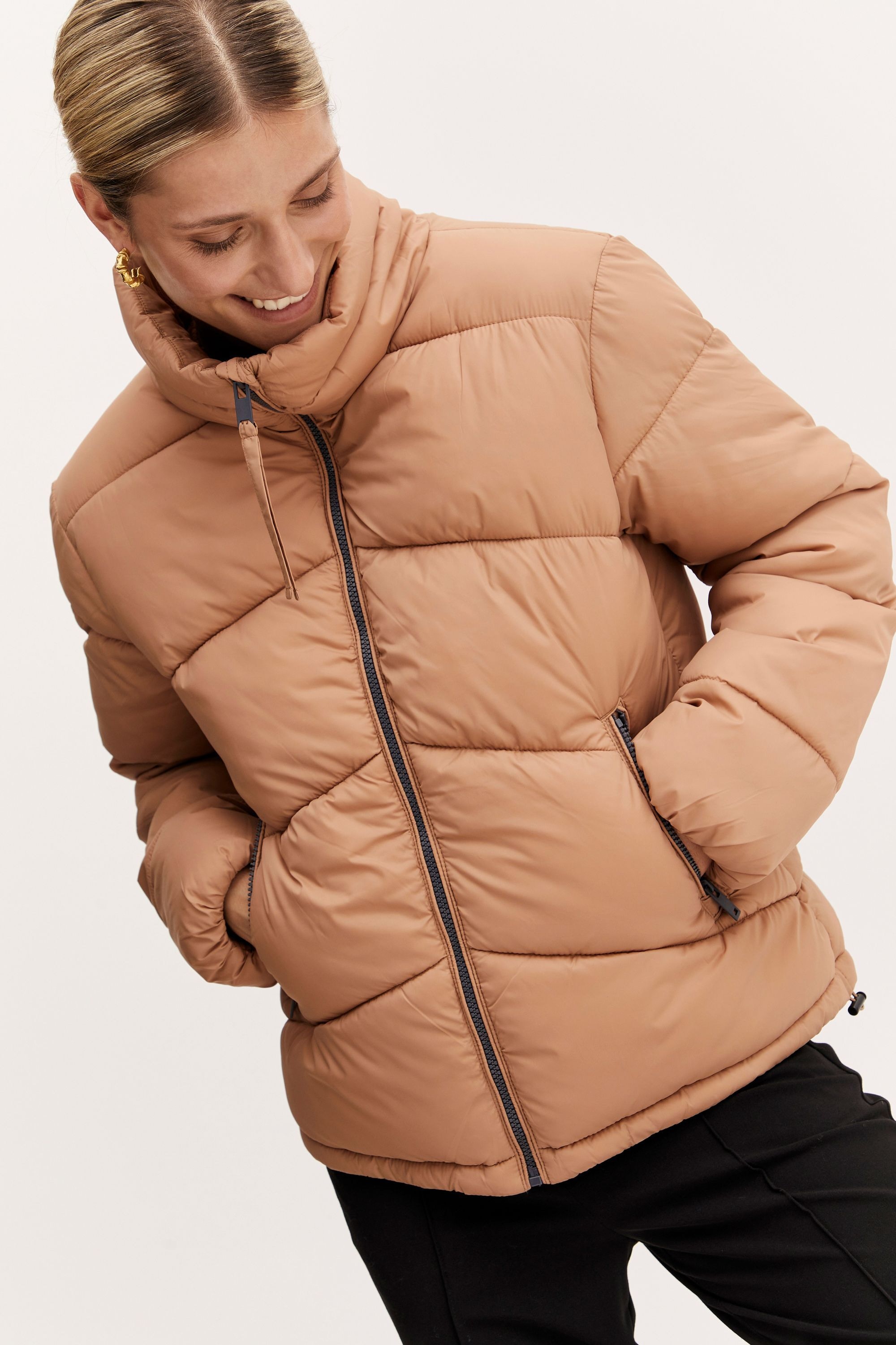 b.young Steppjacke »Steppjacke BYDomina«, ohne Kapuze