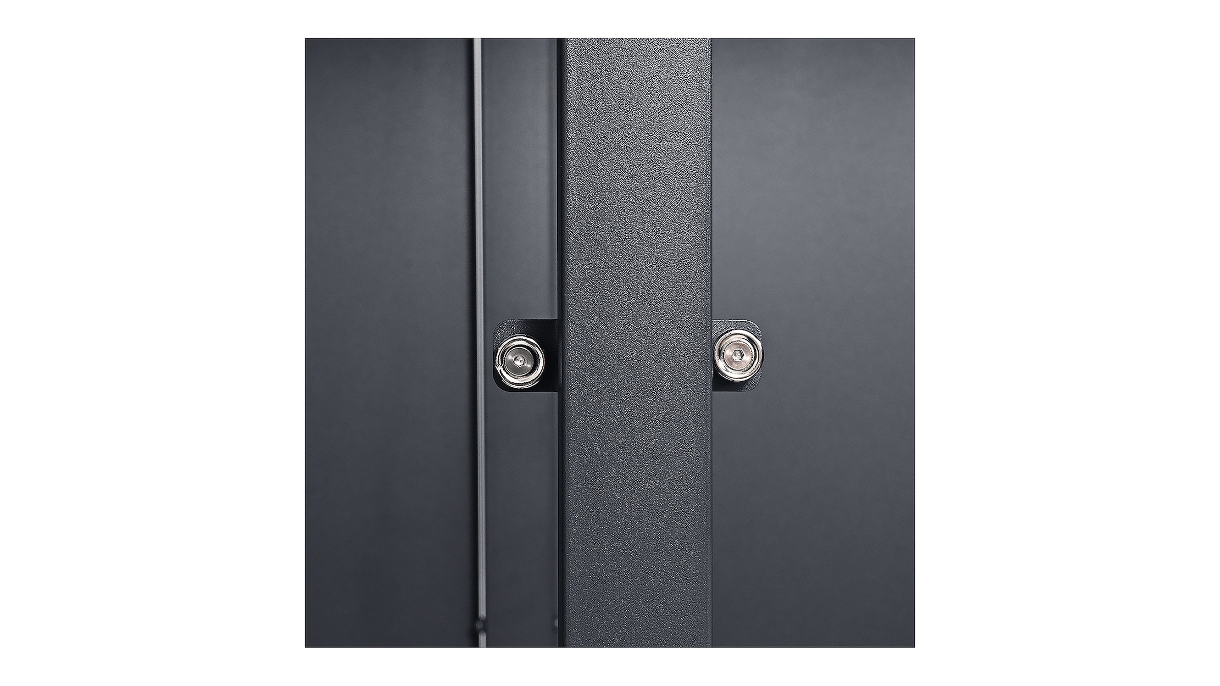 weka Mülltonnenbox »Gary« Metall pulverbeschichtet, für 2 Mülltonnen, BxTxH: 132x80x116 cm