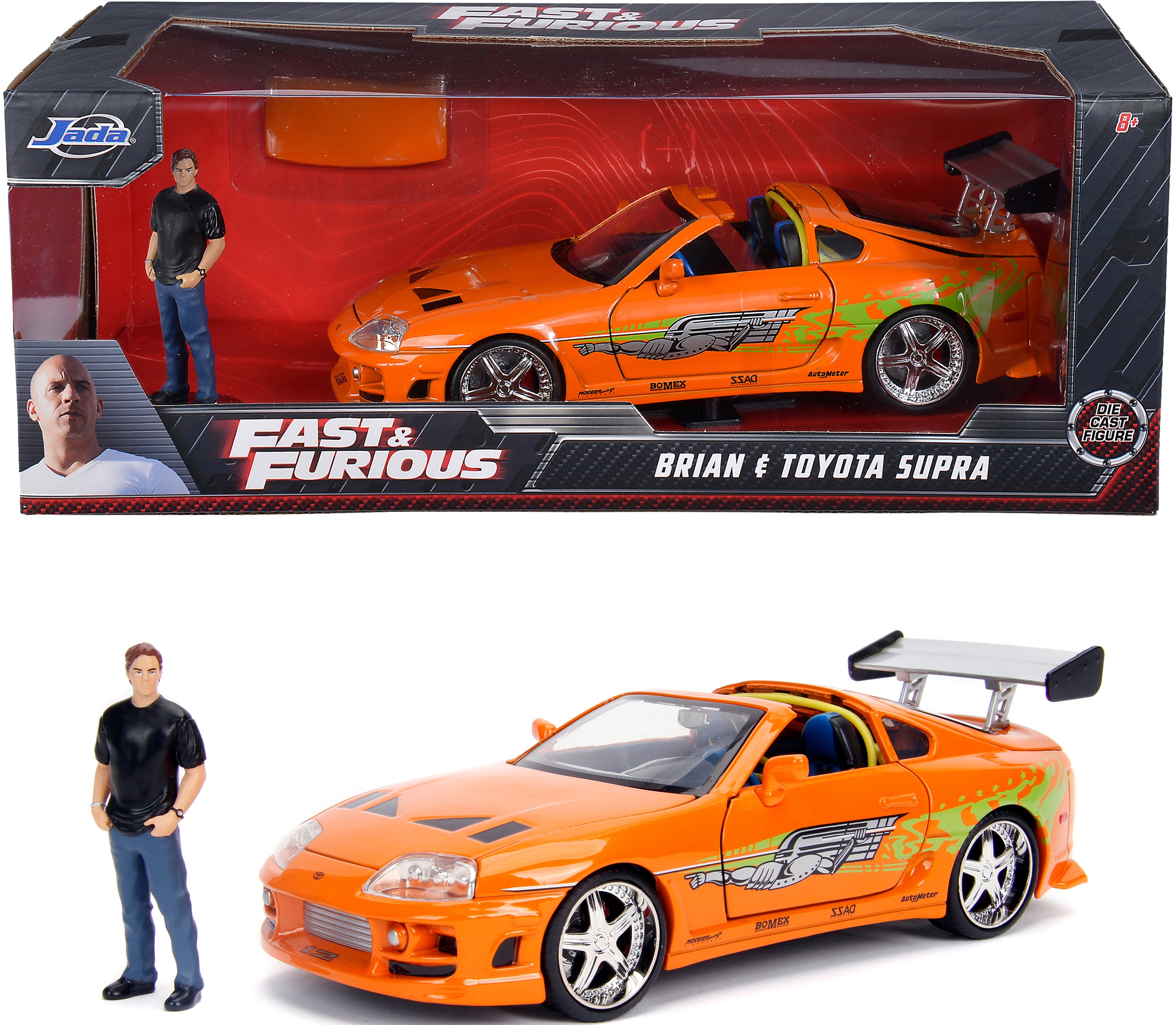 Spielzeug-Auto »Fast & Furious, Toyota Supra«