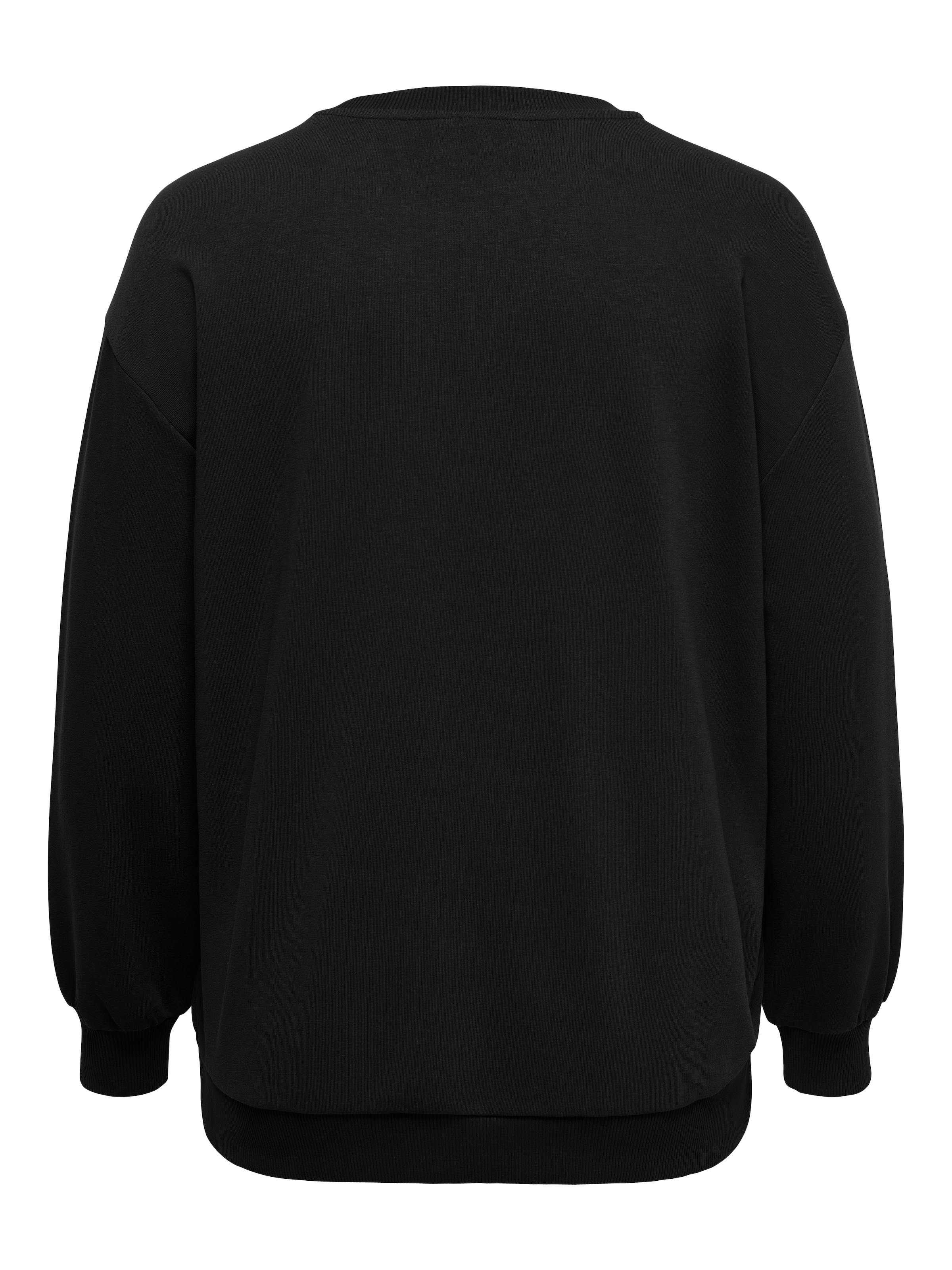 ONLY CARMAKOMA Sweatshirt »CARAMBER L/S O-NECK SWEAT JRS«, Baumwollmischung
