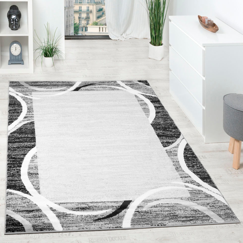 Paco Home Teppich »Sinai 059«, | kaufen Kurzflor, modernes Bordüre rechteckig, Design, BAUR mit