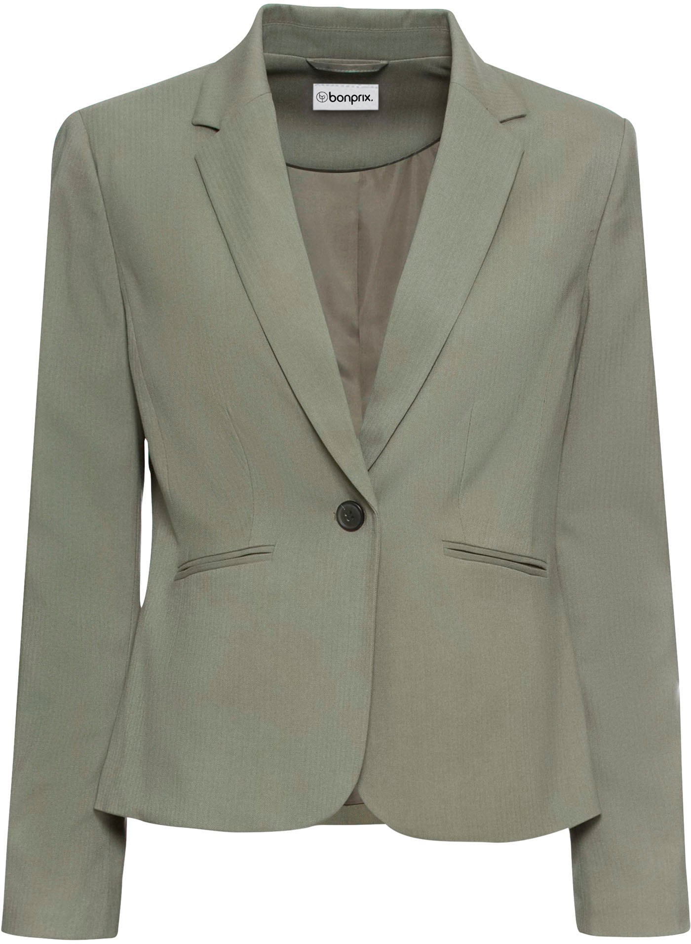 bonprix Jackenblazer »Blazer« für stilvollen Auftritt, schmale Passform, voll gefüttert