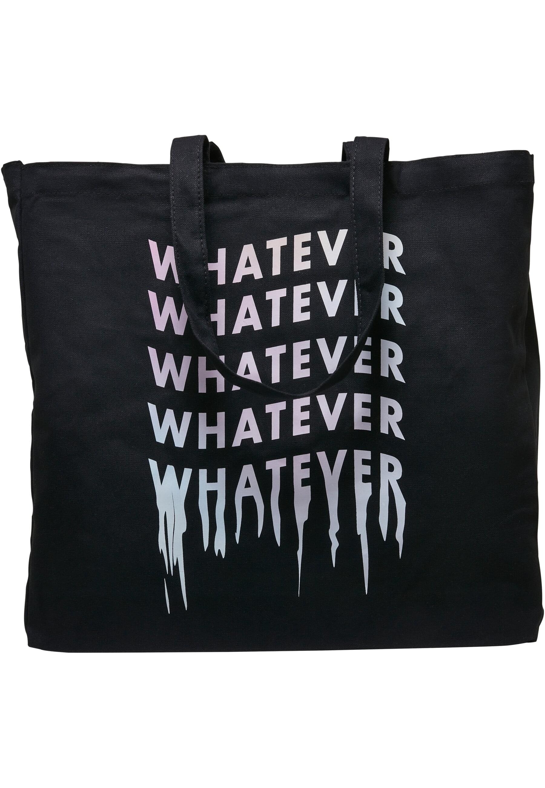 MisterTee Umhängetasche »MisterTee Unisex Whatever Oversize Canvas Tote Bag«, (1 tlg.)