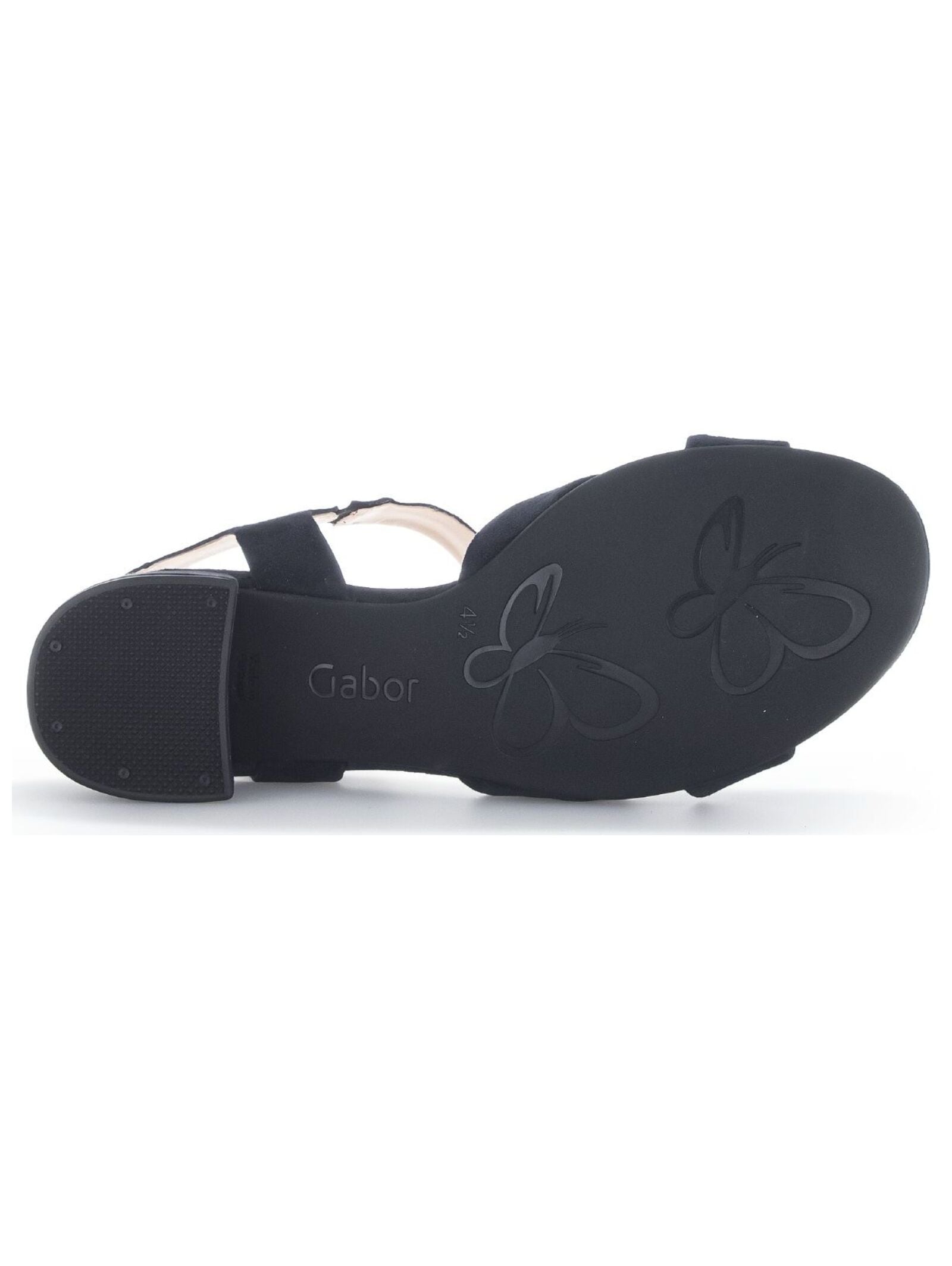 Gabor Comfort Riemchensandale »Gabor Comfort Sandalen Veloursleder«