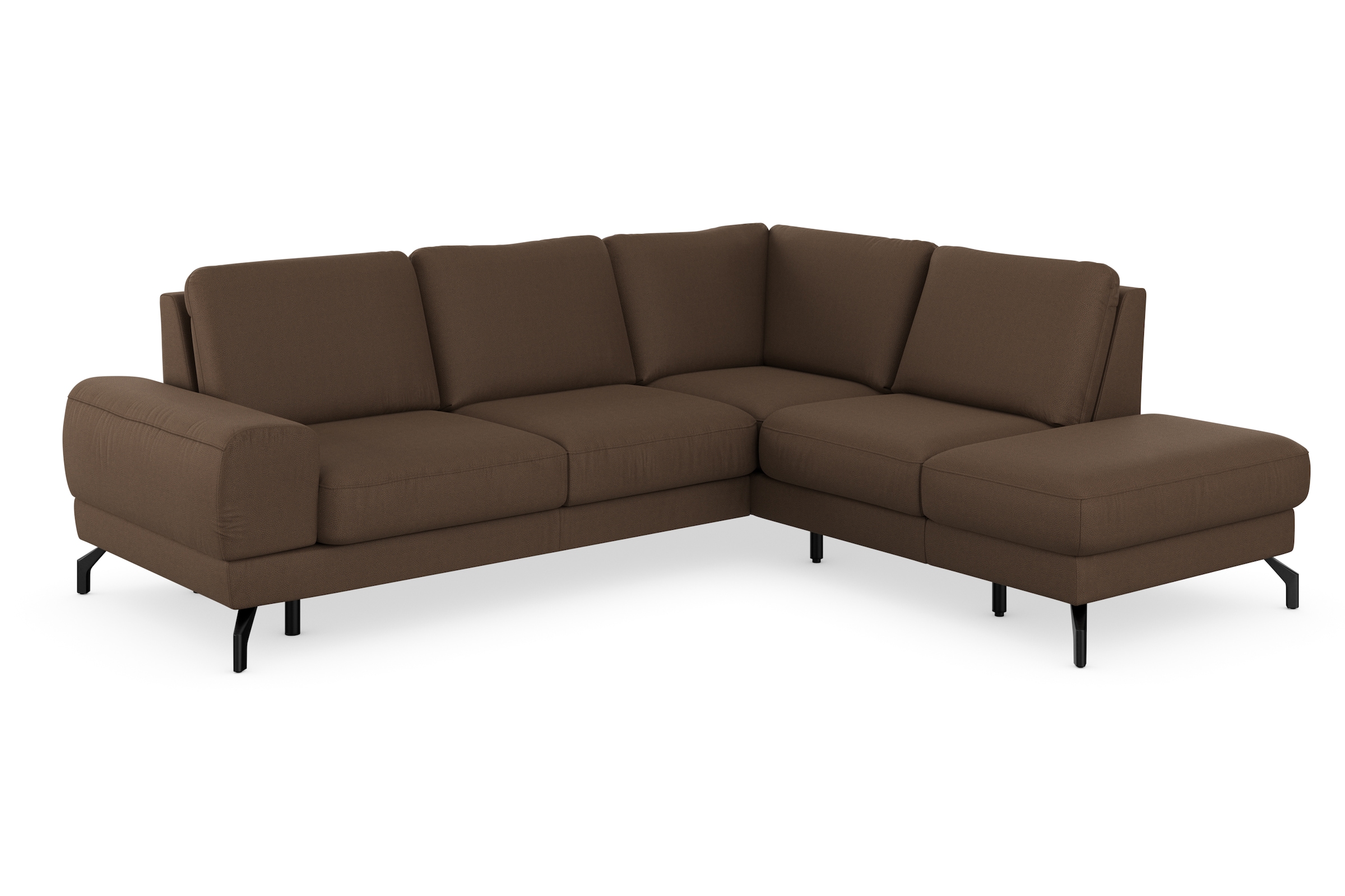 sit&more Ecksofa »Cinturo L-Form«, inklusive Sitztiefenverstellung und Federkern, Sitzhöhe 45 cm