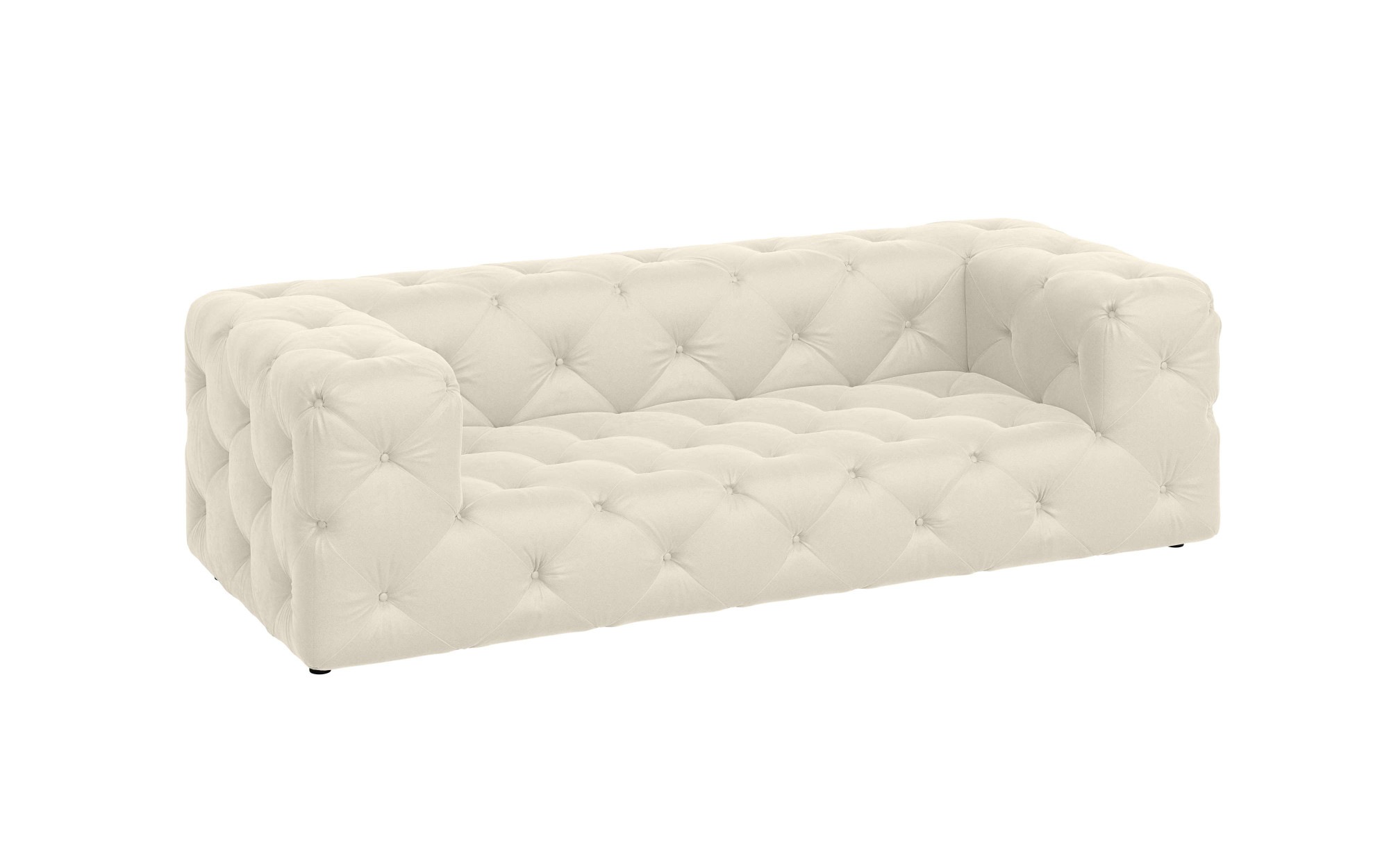 Places of Style 3-Sitzer »FOLLINA«, 3-Sitzer Sofa mit klassischer Chesterfield-Knopfheftung