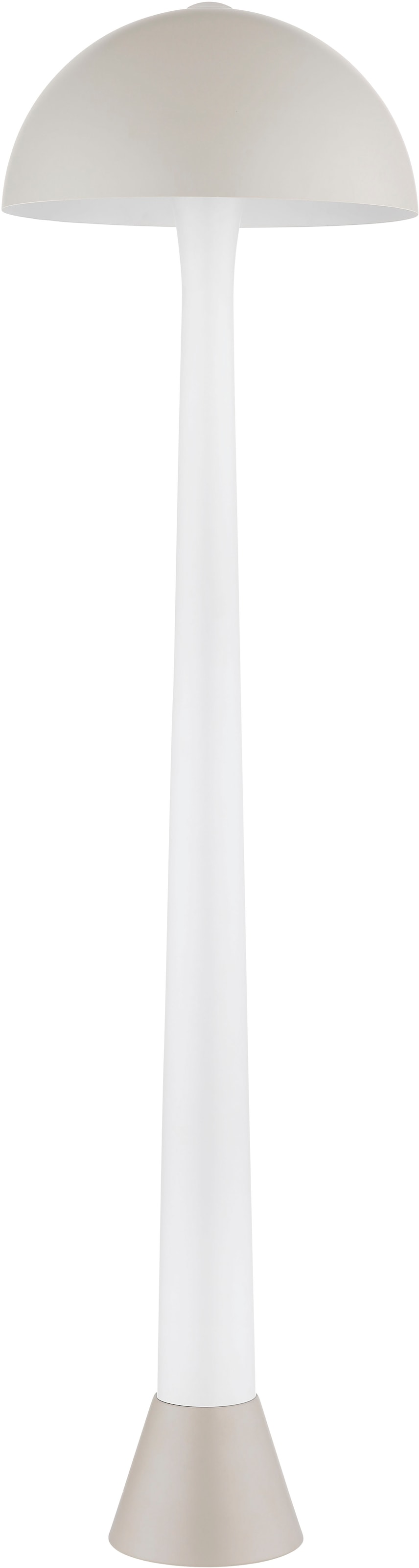 GLOBO LIGHTING Stehlampe »MERLIN« E27 1 Stk. warmweiß - kaltweiß Stehlampe mit Pilzschirm
