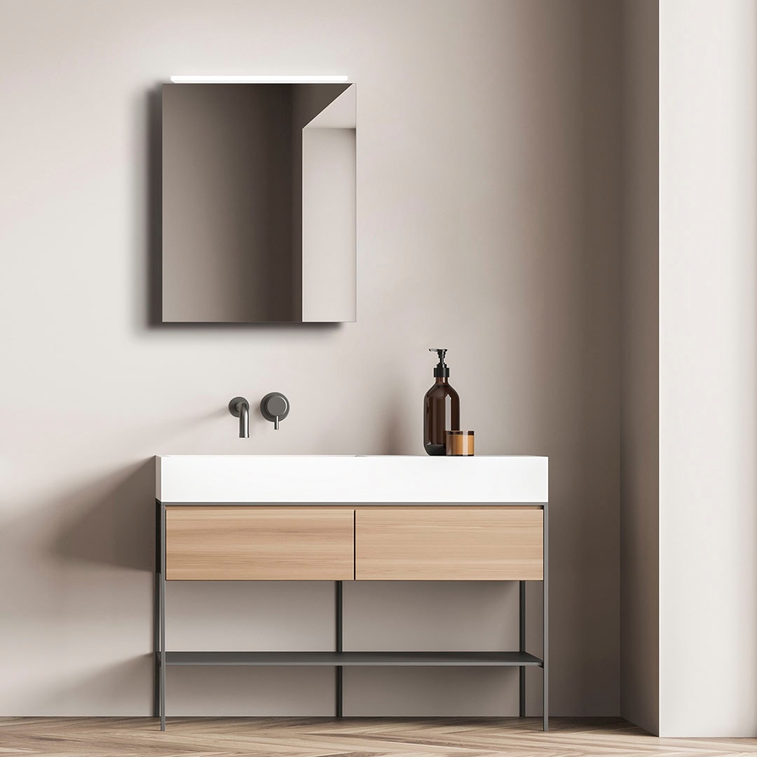 Talos Spiegelschrank »Silver Magic«, mit LED-Beleuchtung, verschiedene Größen