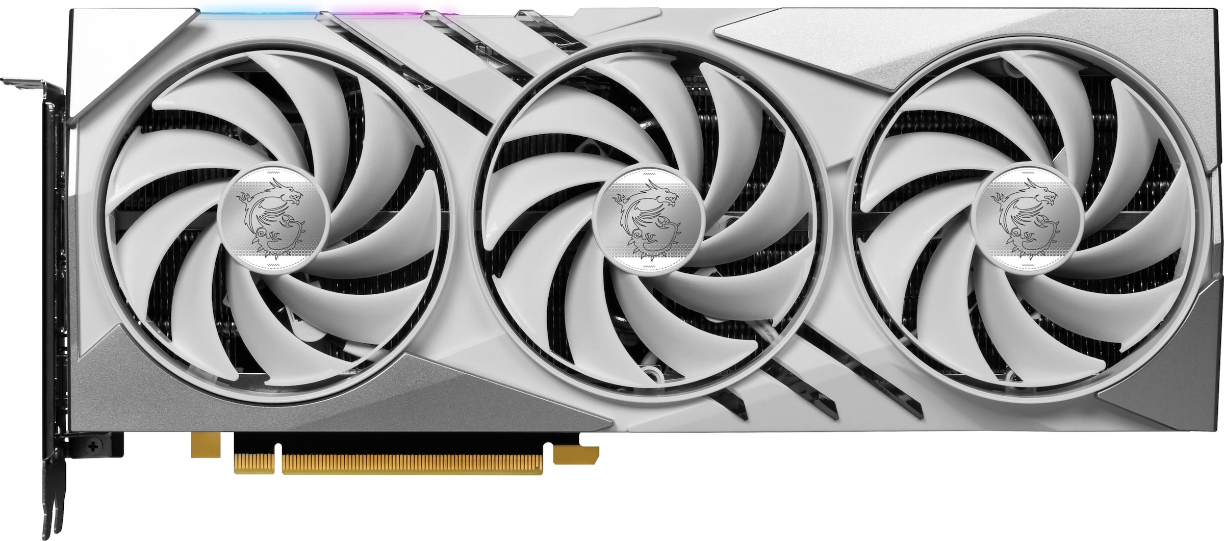 Grafikkarte »GeForce RTX 4070 SUPER 12G GAMING X SLIM WHITE«
