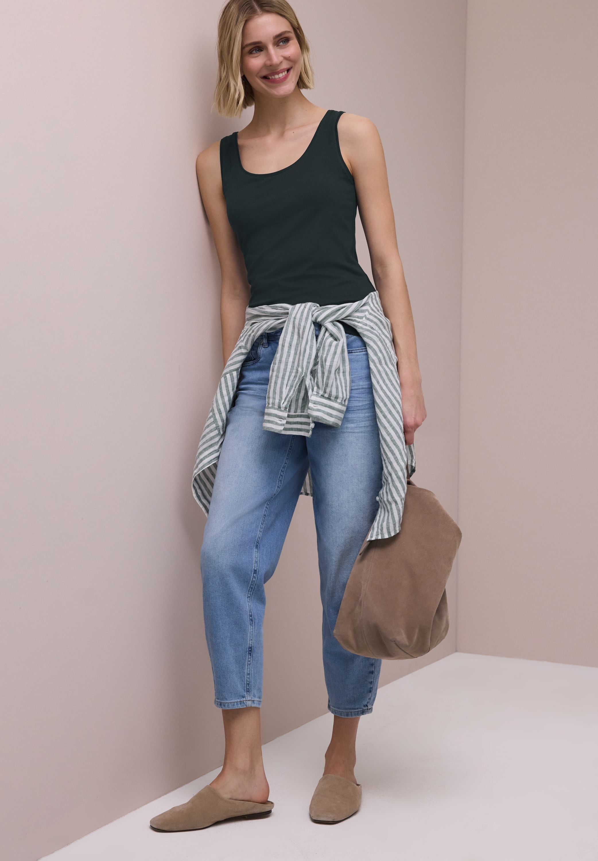 STREET ONE Tanktop »Style Anni« mit Stretchanteil